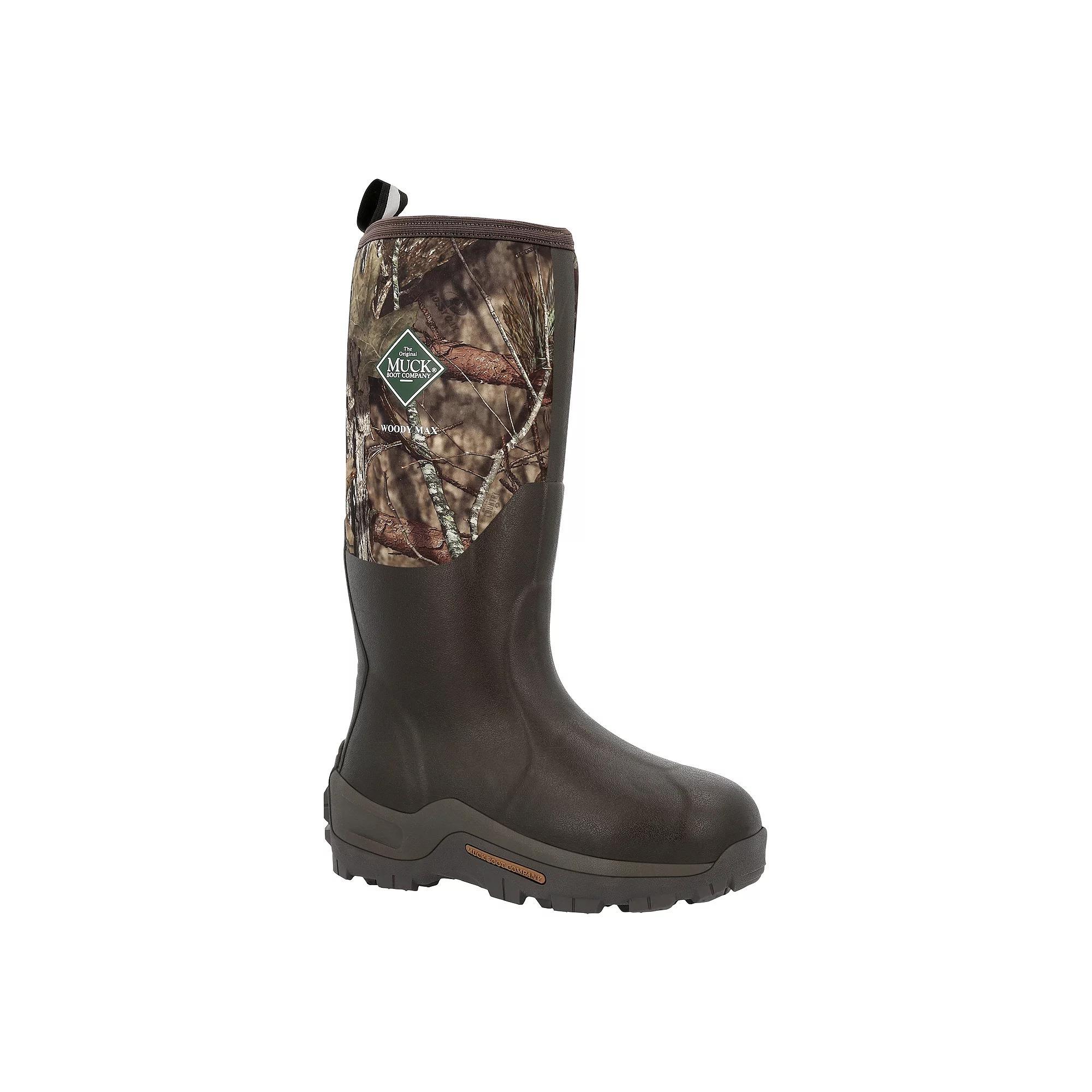 Muck Mossy Oak Country DNA Woody Max Men's Waterproof Boots, Size: 10, Brown Product Image