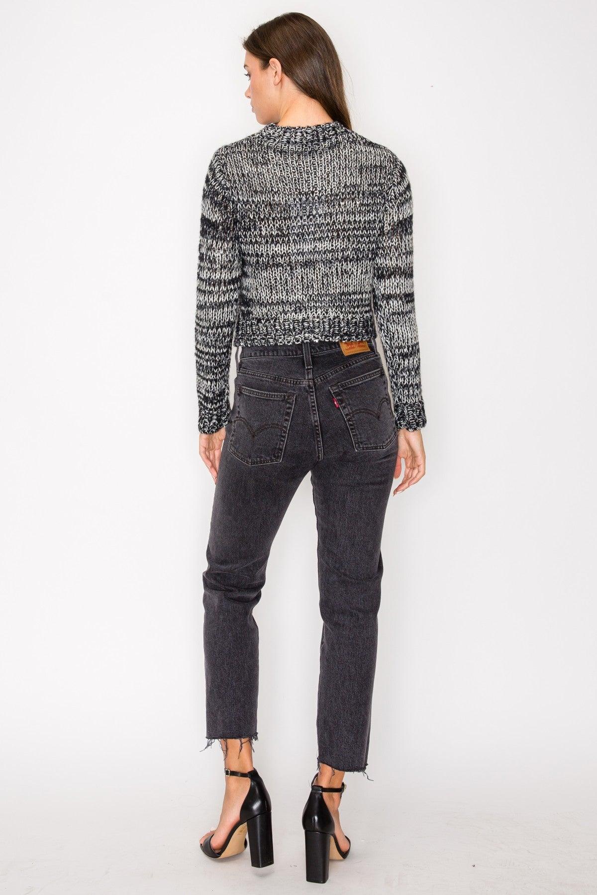 Mixed Yarn Sweater Product Image