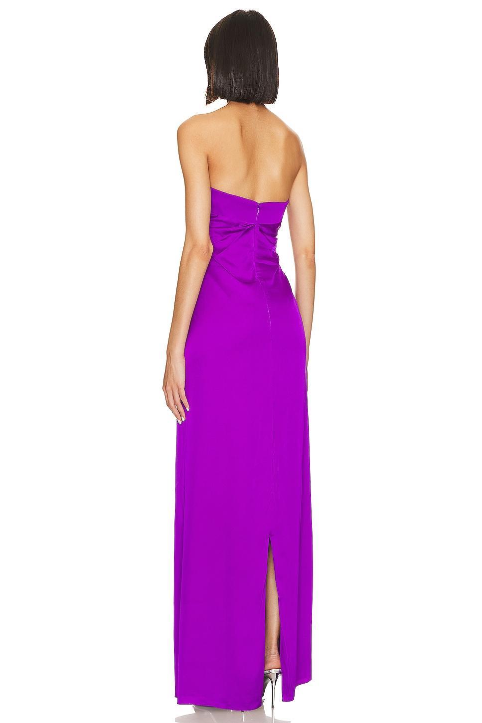 Hand-beaded Strapless Gown PatBO Product Image