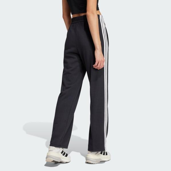 Women's adidas Essentials Small Logo Fleece Pants, Size: XL, Wonder Alumina White Product Image