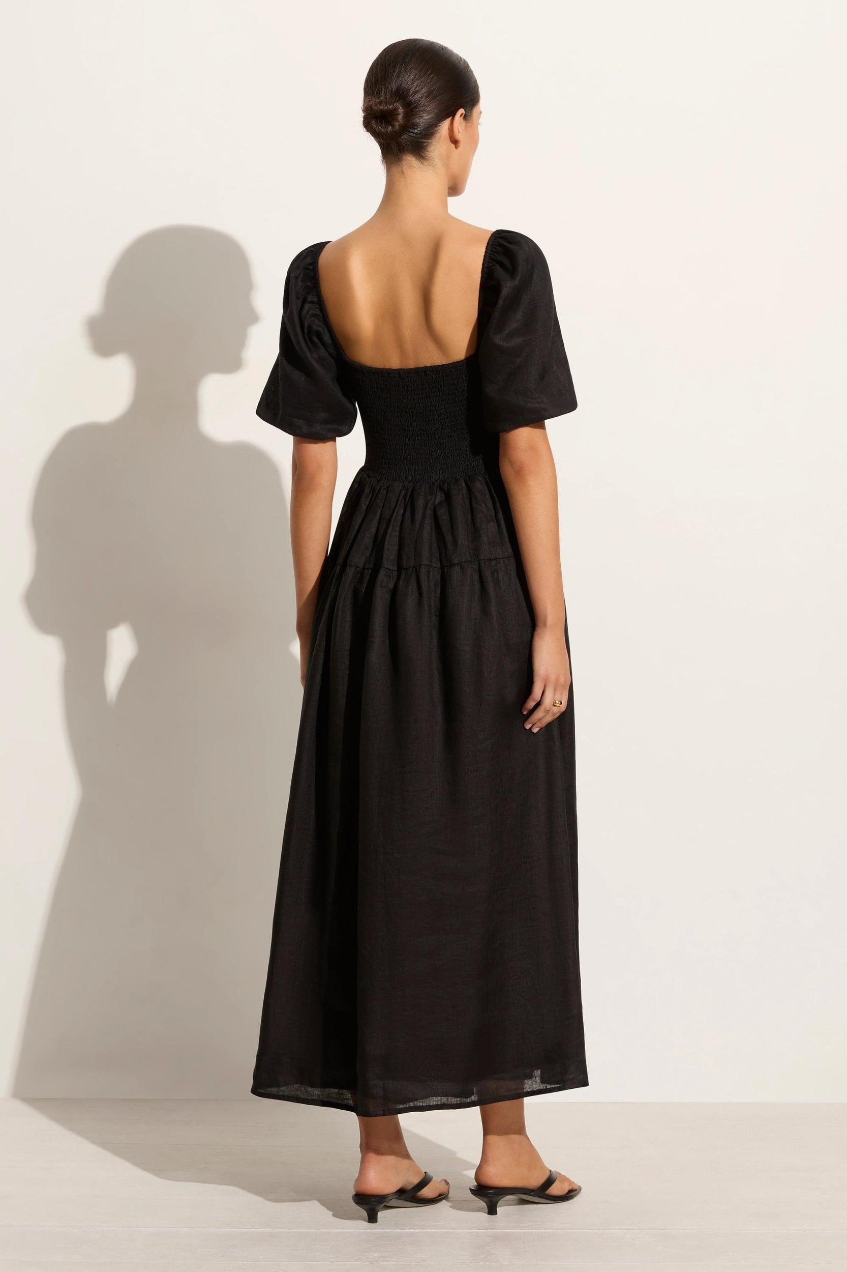 Rosarico Midi Dress Black - Final Sale Product Image