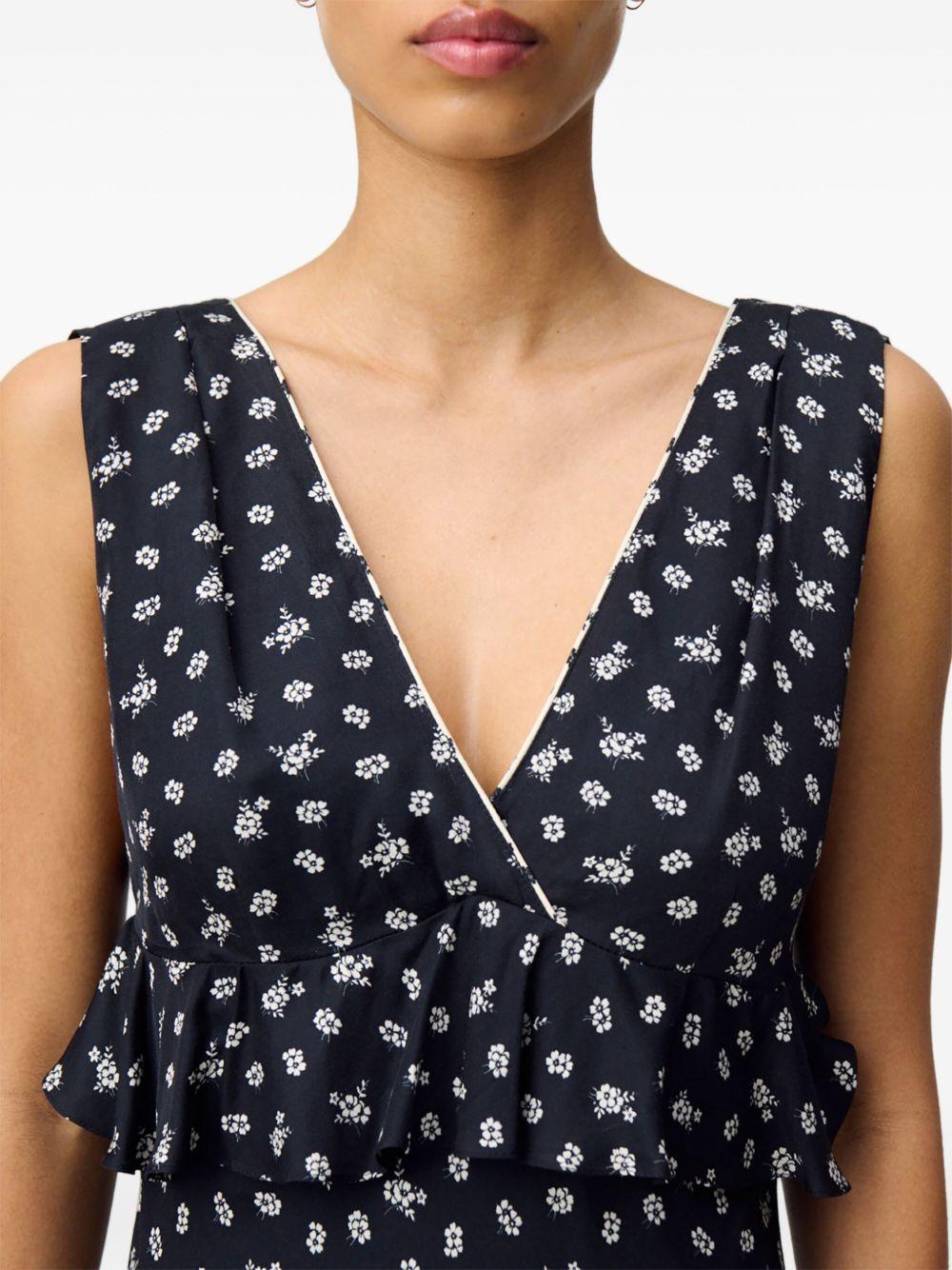floral-print maxi dress Product Image