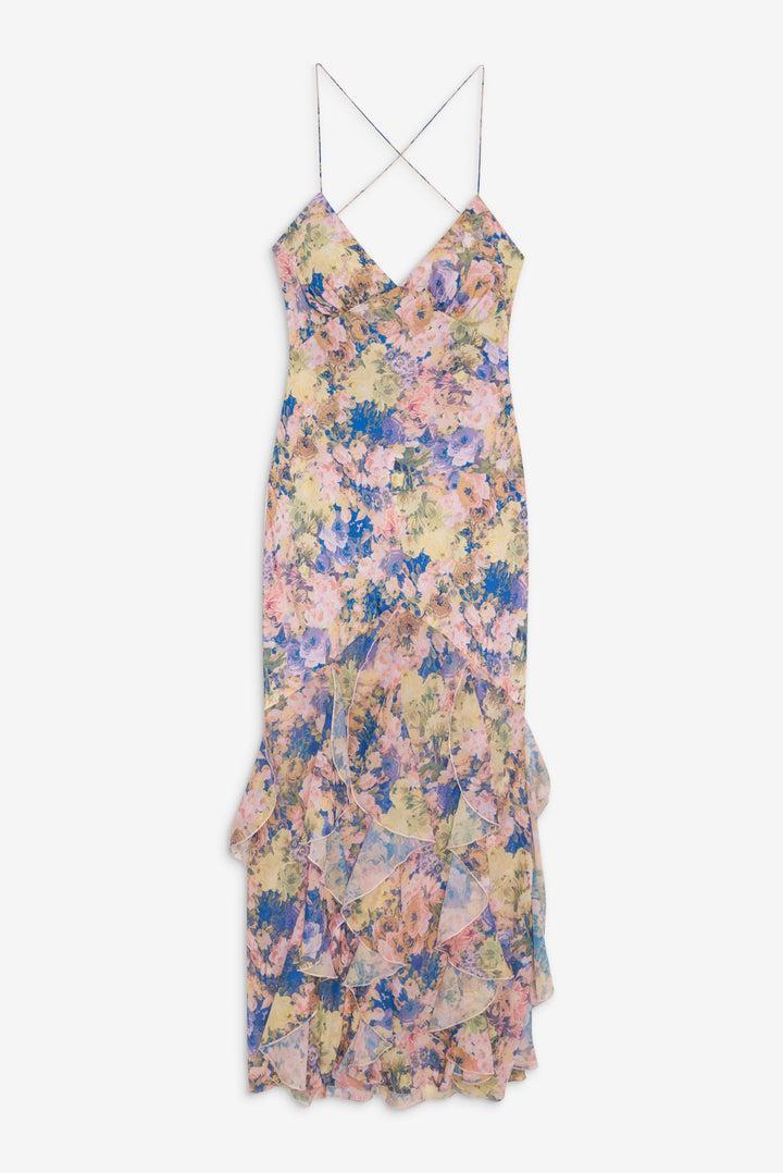 Elea Maxi Dress — Multi Product Image