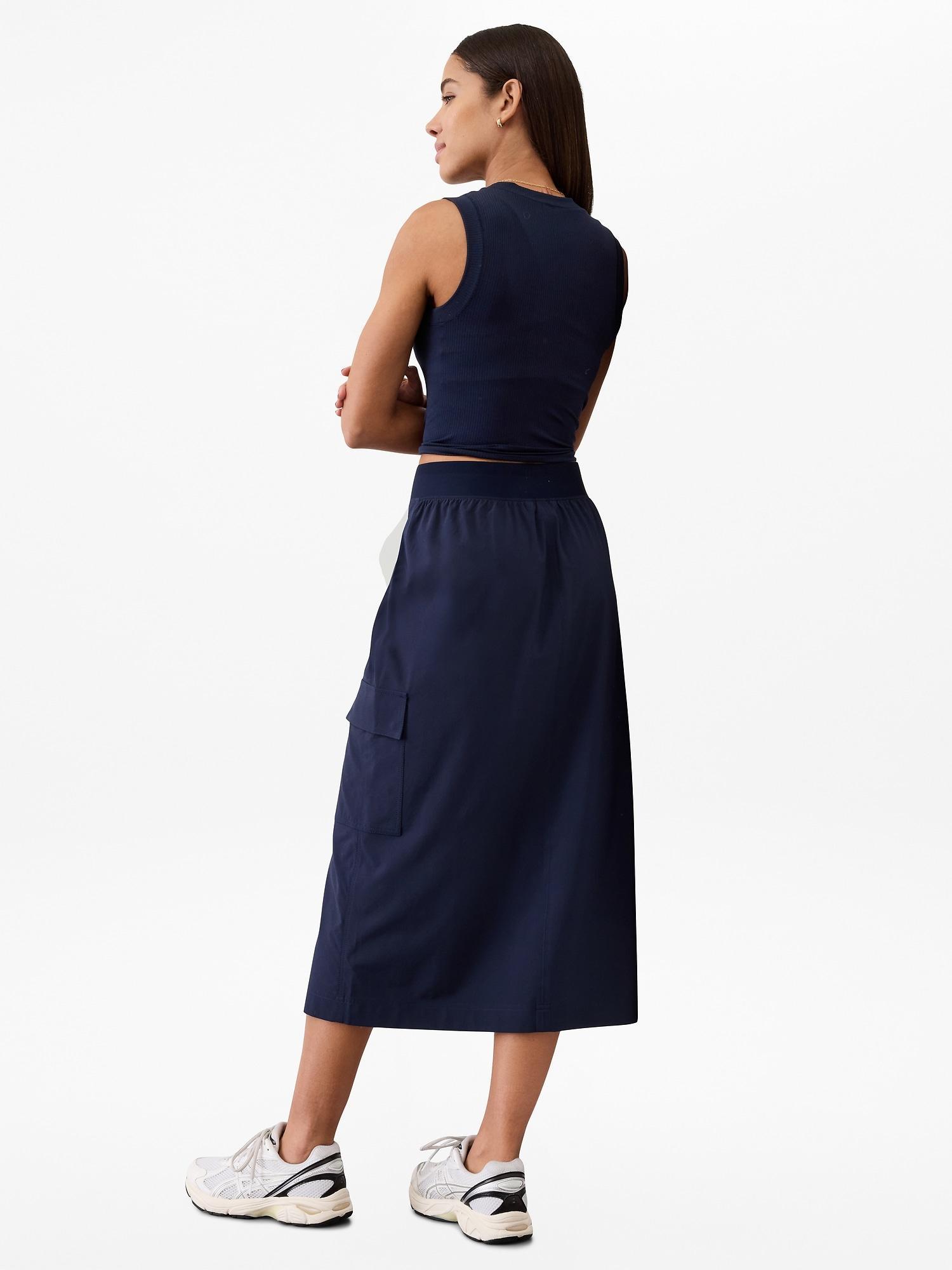 Brooklyn Heights High Rise Cargo Skirt Product Image