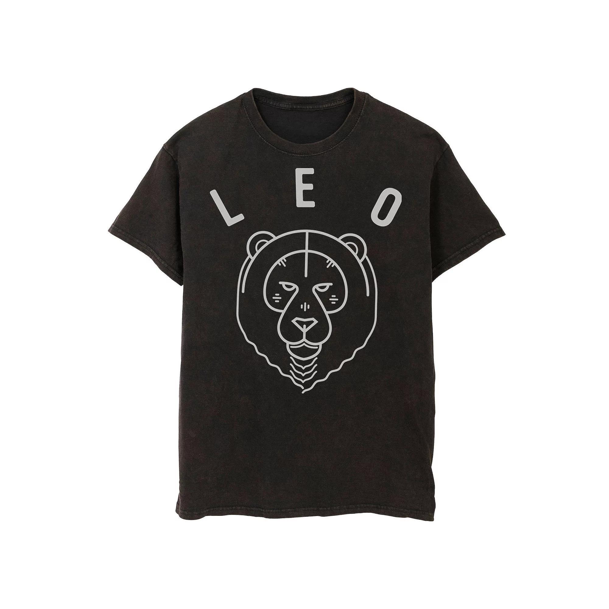Mens Leo Yellow Ink Sketch Tee Product Image