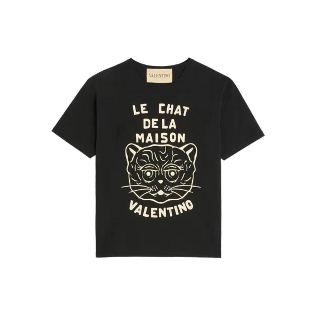 VALENTINO T-shirt Logo In Red Product Image