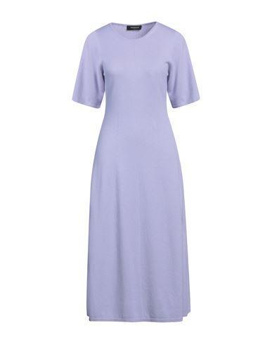 FABIANA FILIPPI Woman Midi Dress Lilac Size 4 Virgin Wool, Silk, Cashmere In Purple Product Image