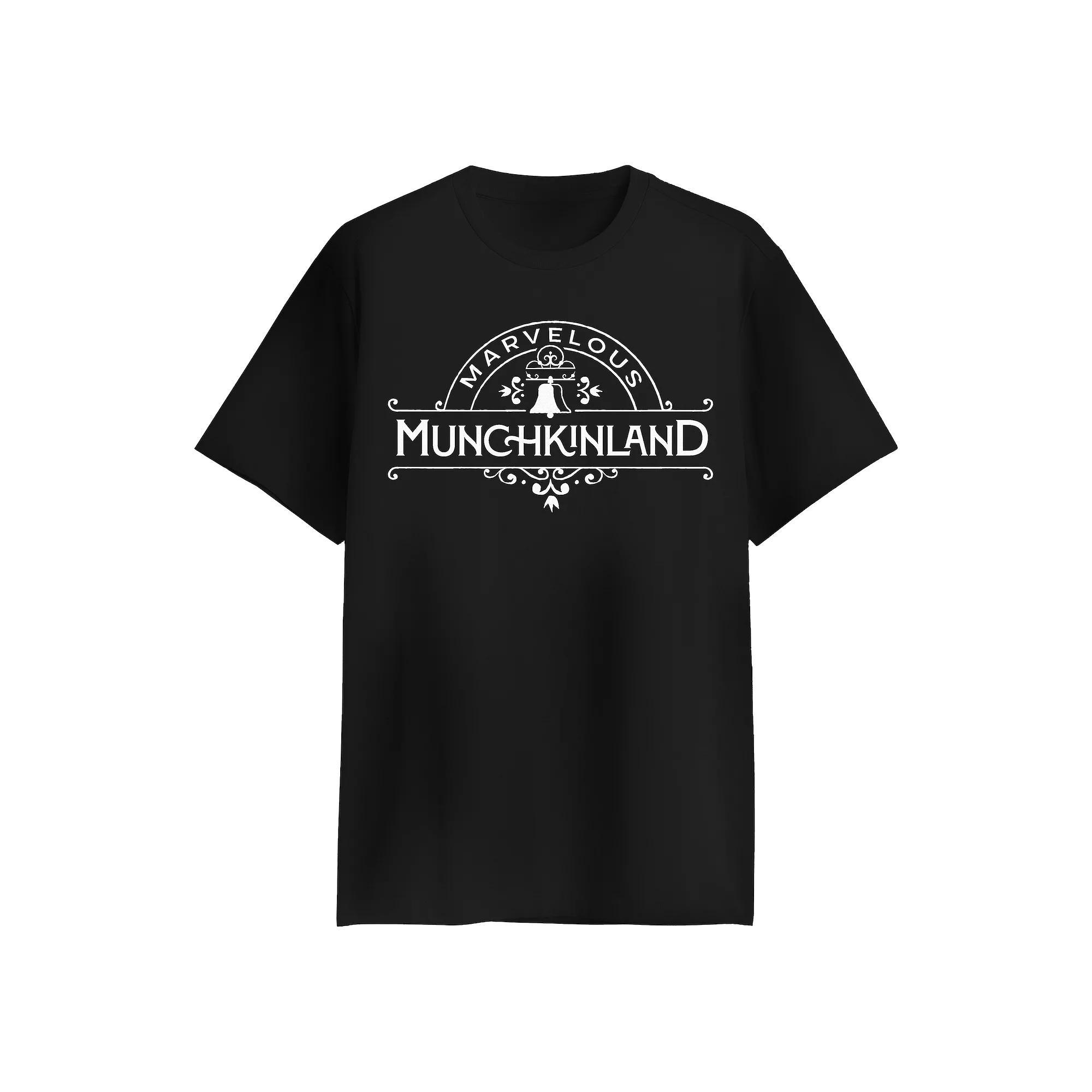 Men's Wicked Marvelous Munchkinland Graphic Tee, Size: Medium, Black Product Image