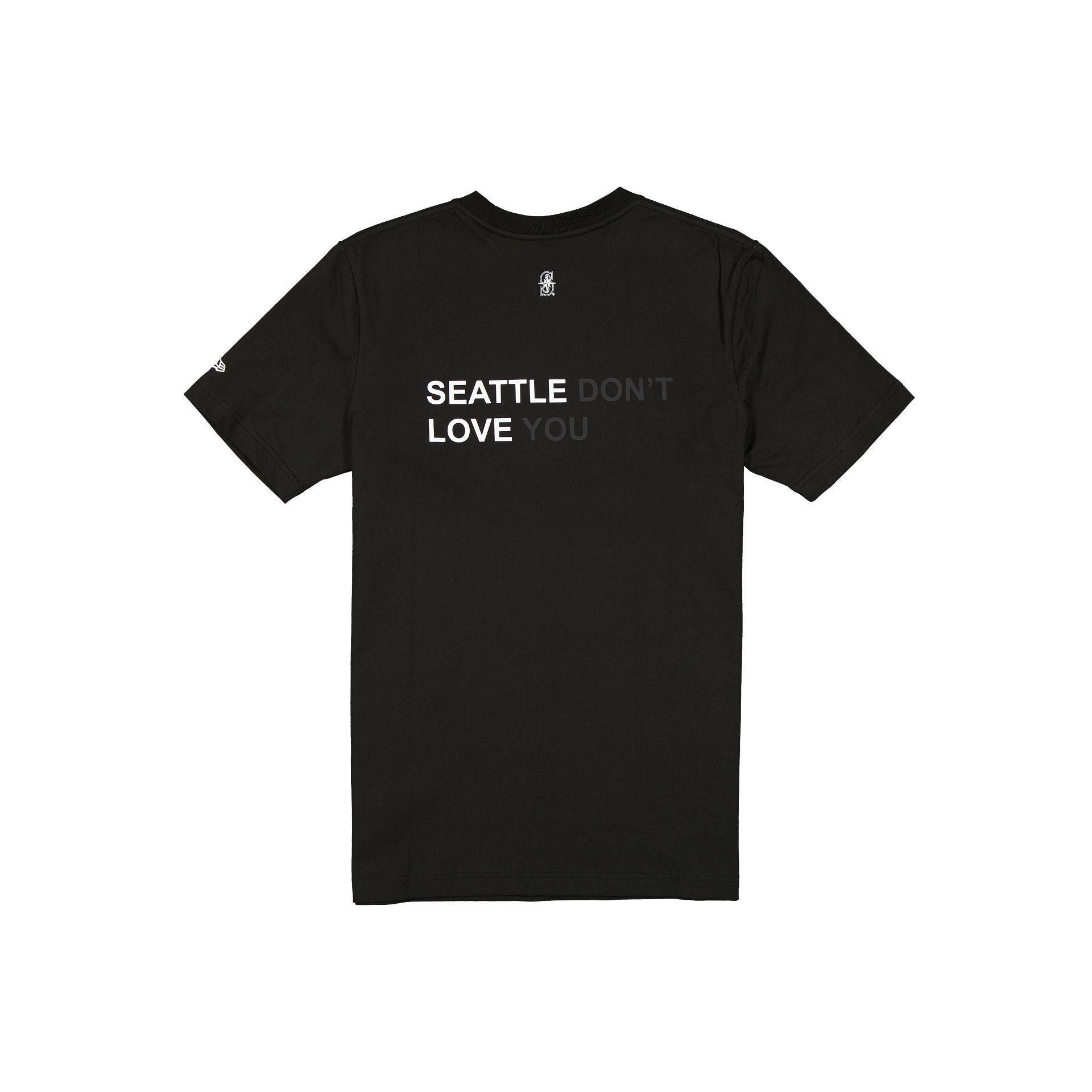 J-Frost x Seattle Mariners Black T-Shirt Male Product Image