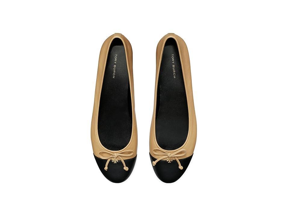 Bicolor Cap-Toe Ballerina Flats Product Image
