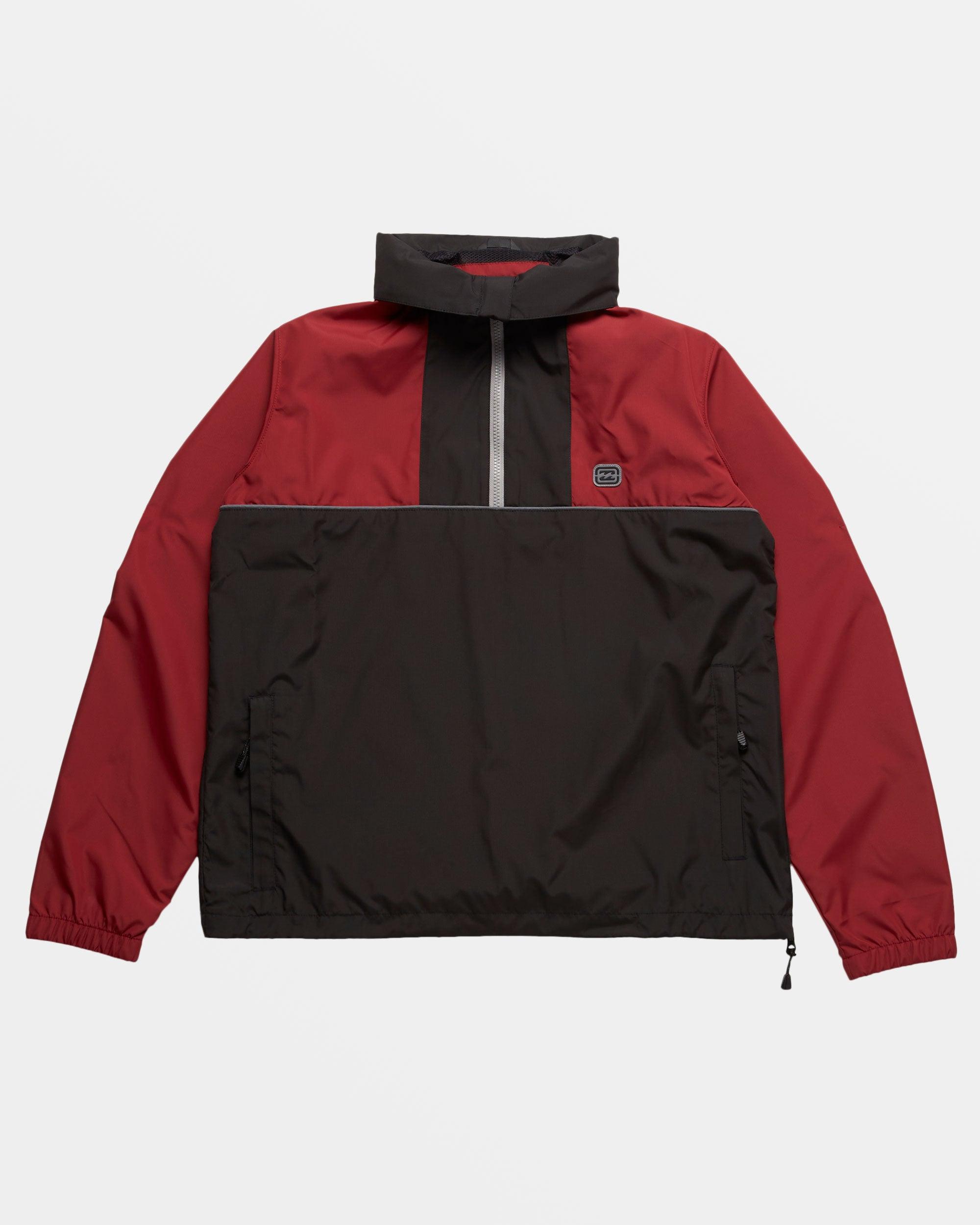 Spec 73 Windswell Half-Zip Windbreaker - Dusty Red Male Product Image