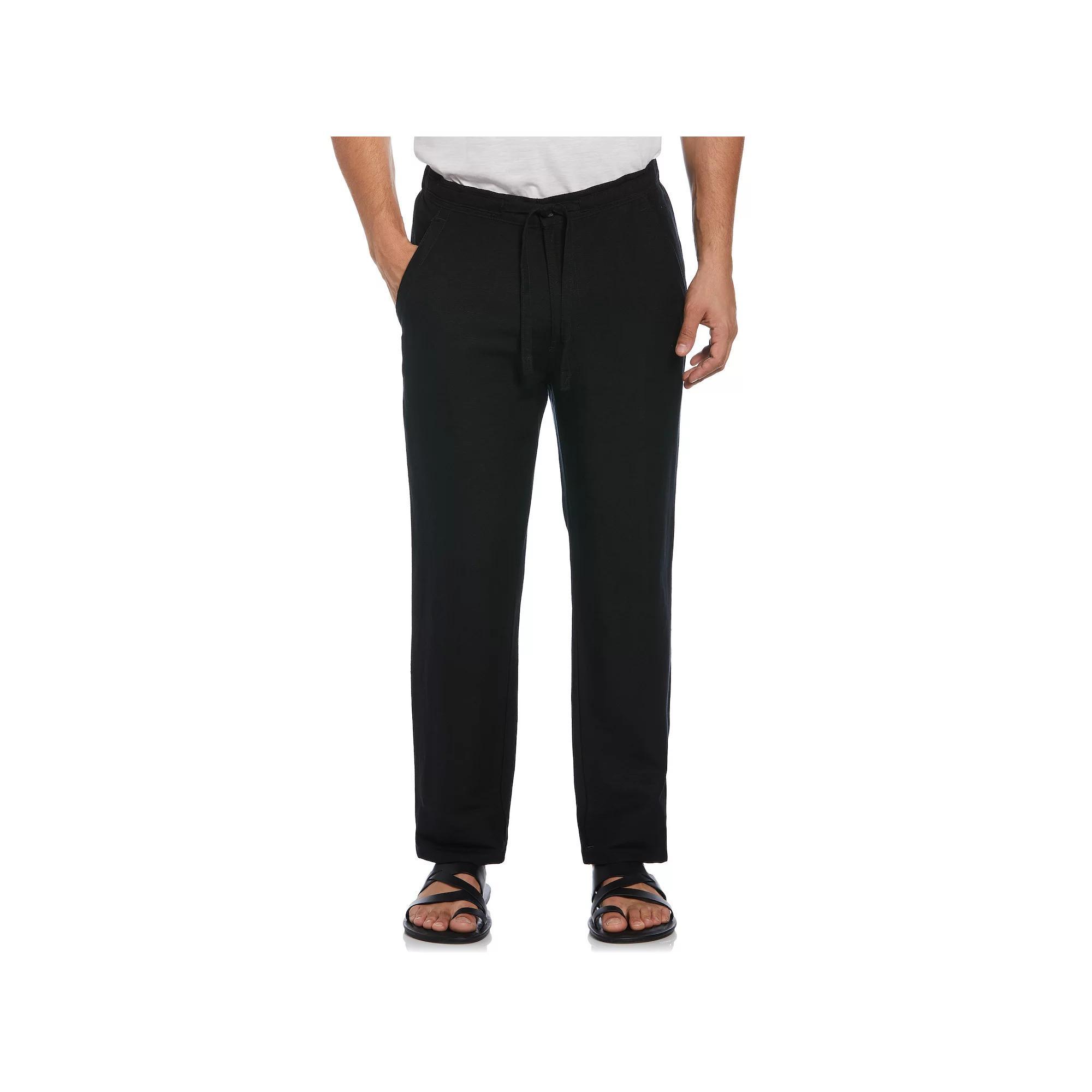 Men's Cubavera Linen Blend Drawstring Pants, Size: XXLARGE 32, Silver Product Image