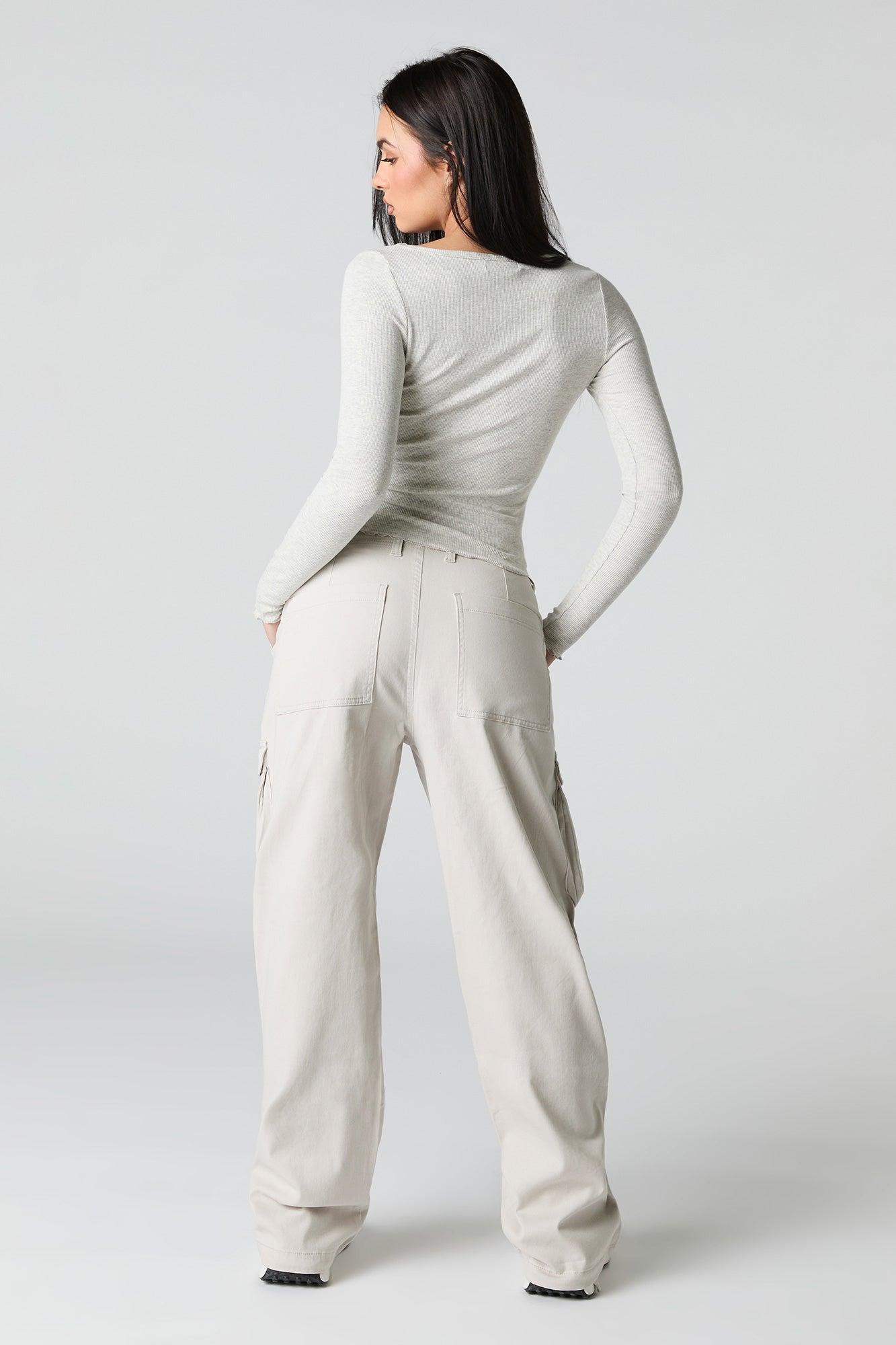 Drawstring Waist Cargo Pant Female Product Image
