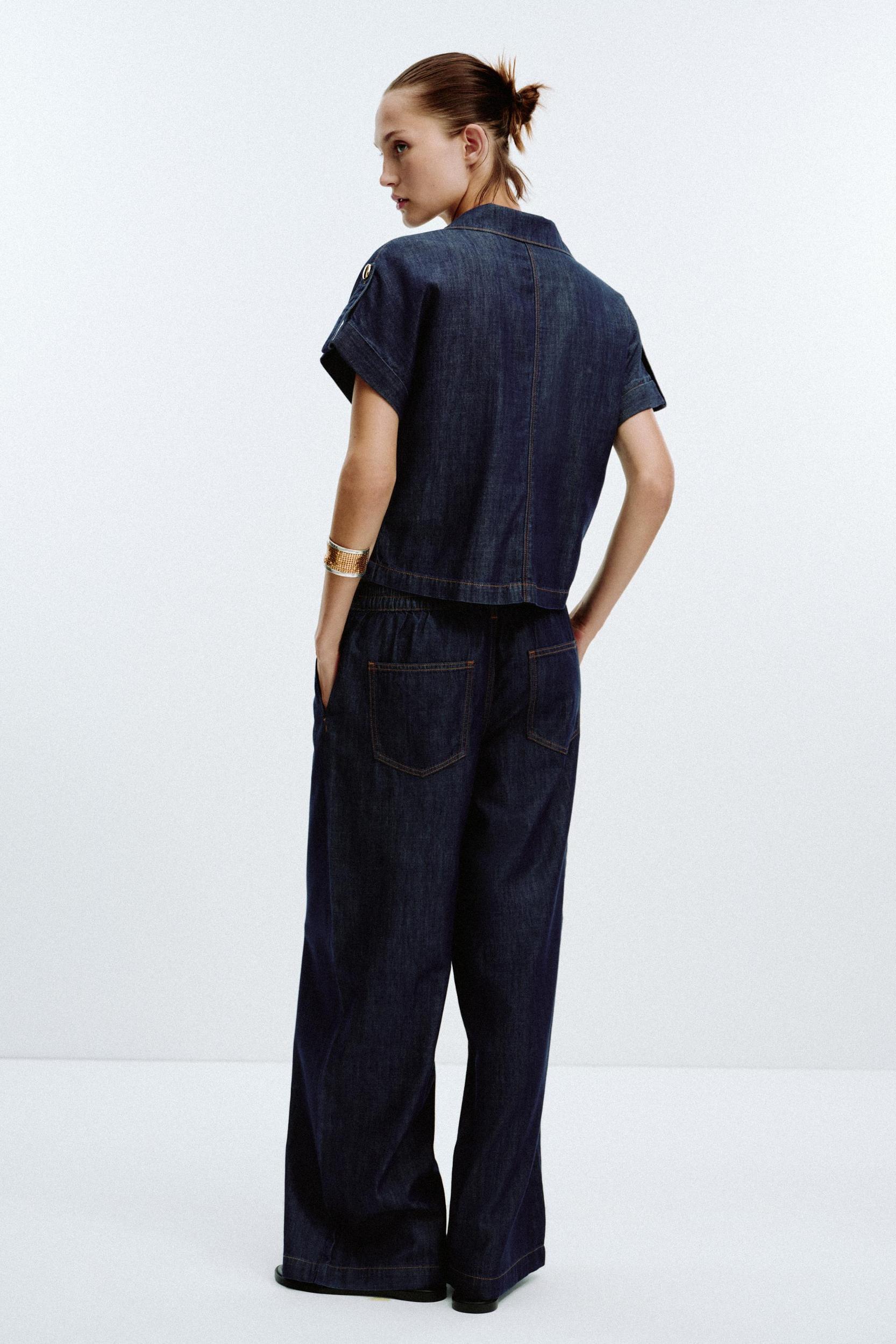 Z1975 WIDE LEG SEAM JEANS Product Image
