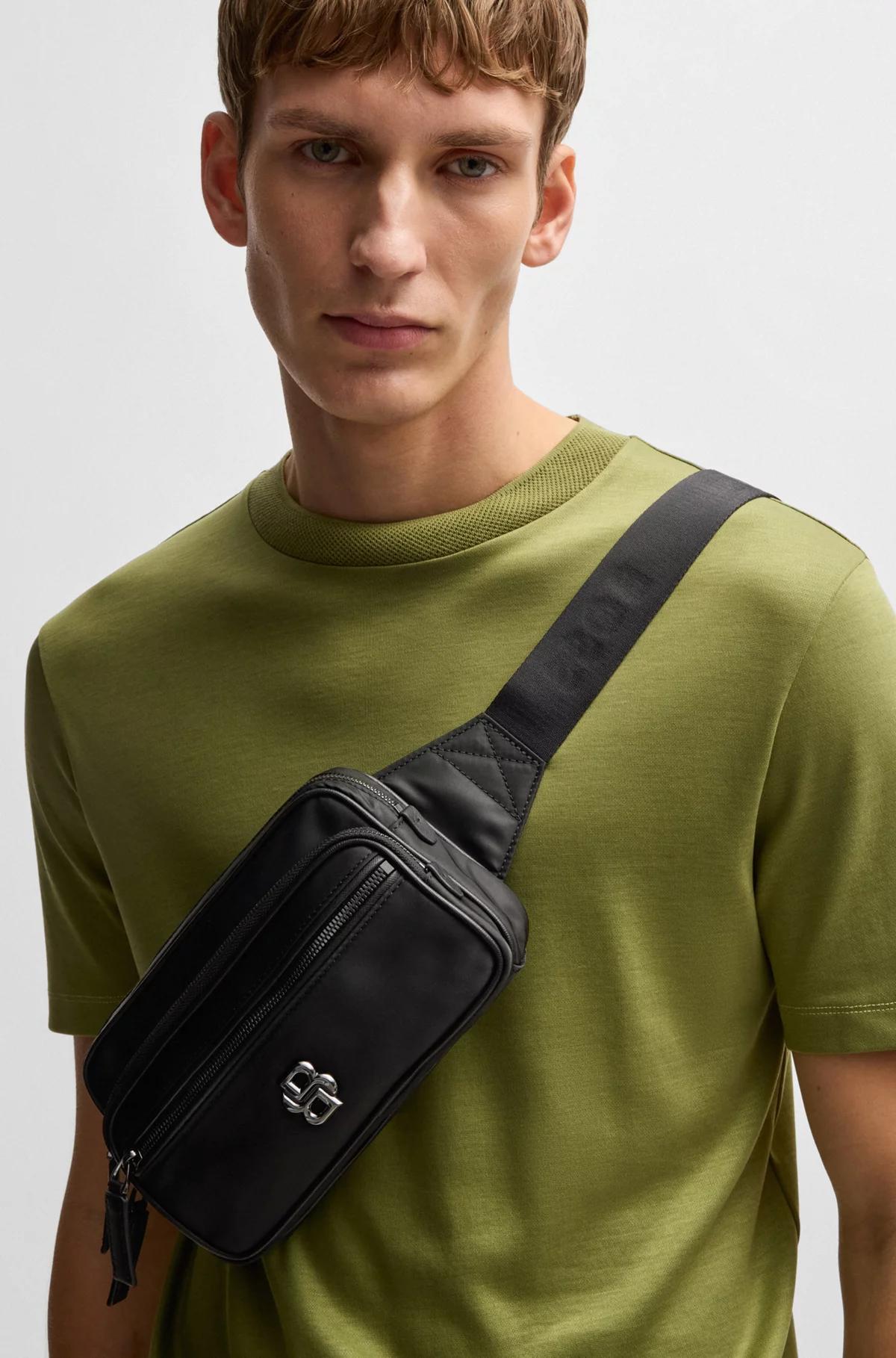 Boss Twill Belt Bag with Double B Monogram Product Image