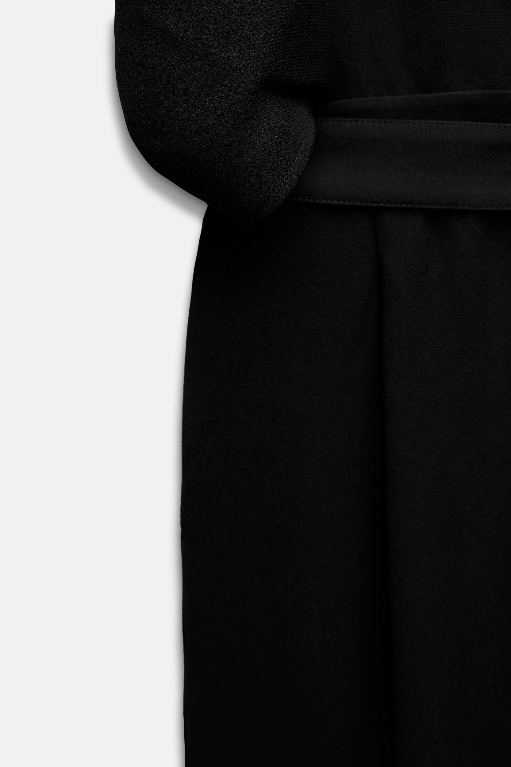 LONG BELTED JUMPSUIT Product Image