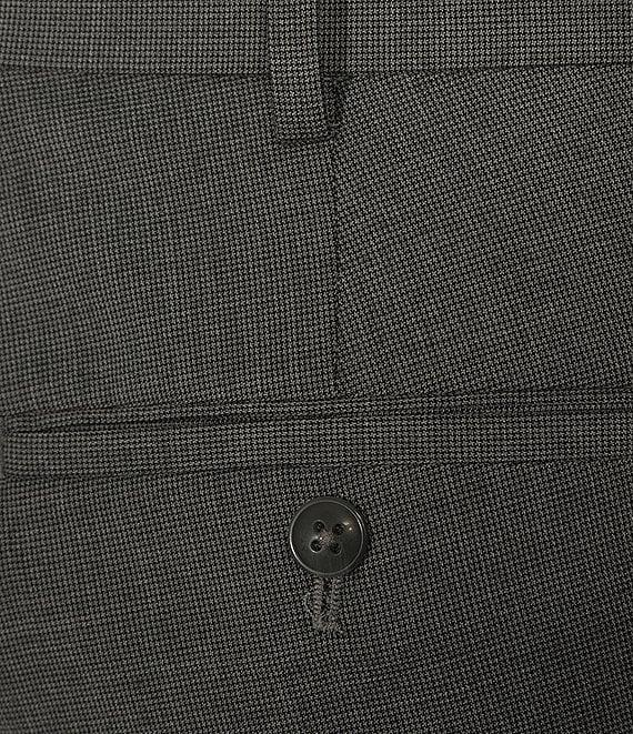 Roundtree & Yorke TravelSmart Straight Fit Houndstooth Dress Slacks Product Image