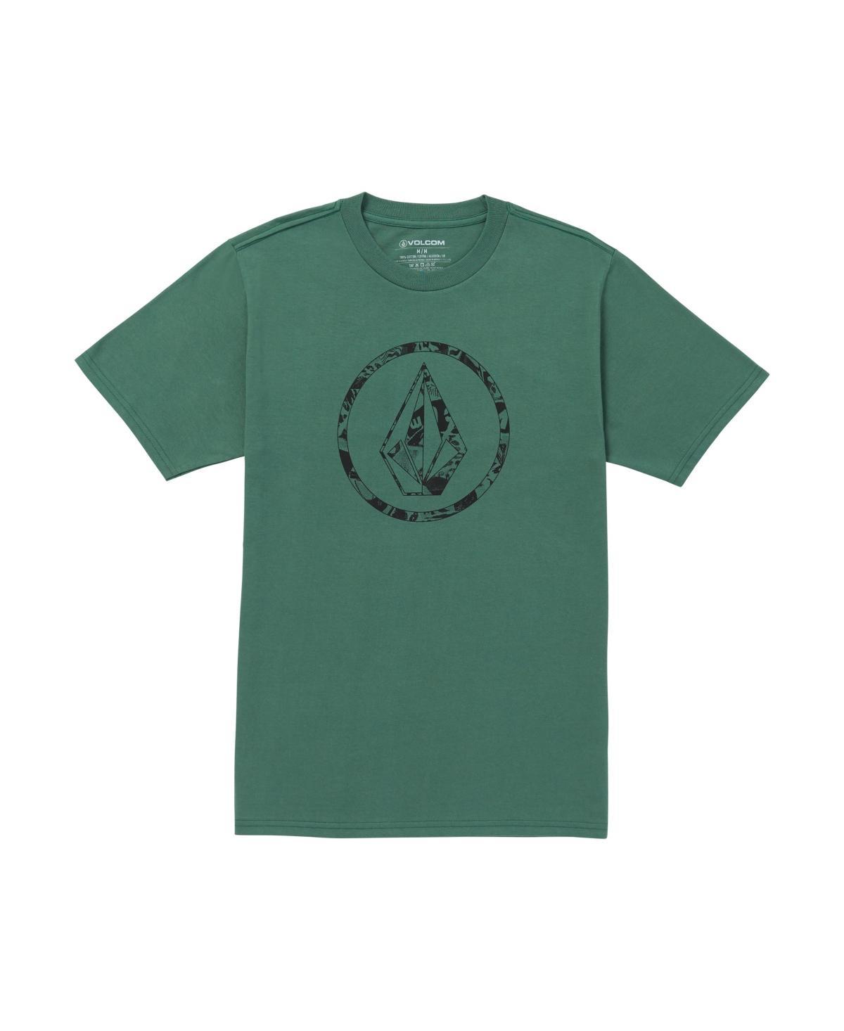 Volcom Circle Stone Short Sleeve Tee (Crete ) Men's Clothing Product Image