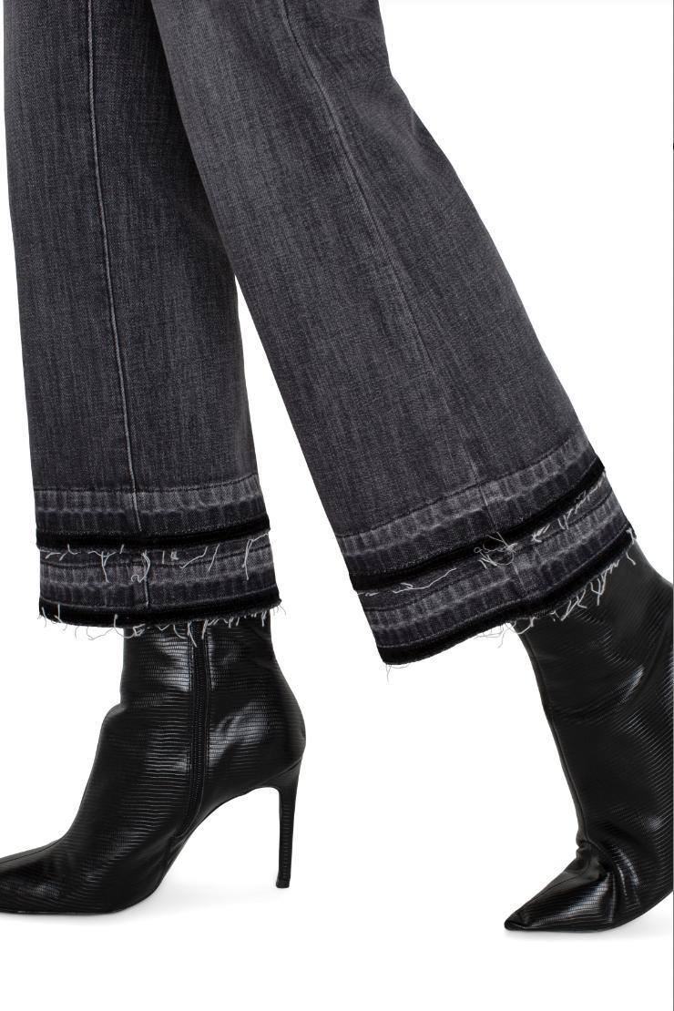 Hannah Crop Flare w/ Velvet Product Image