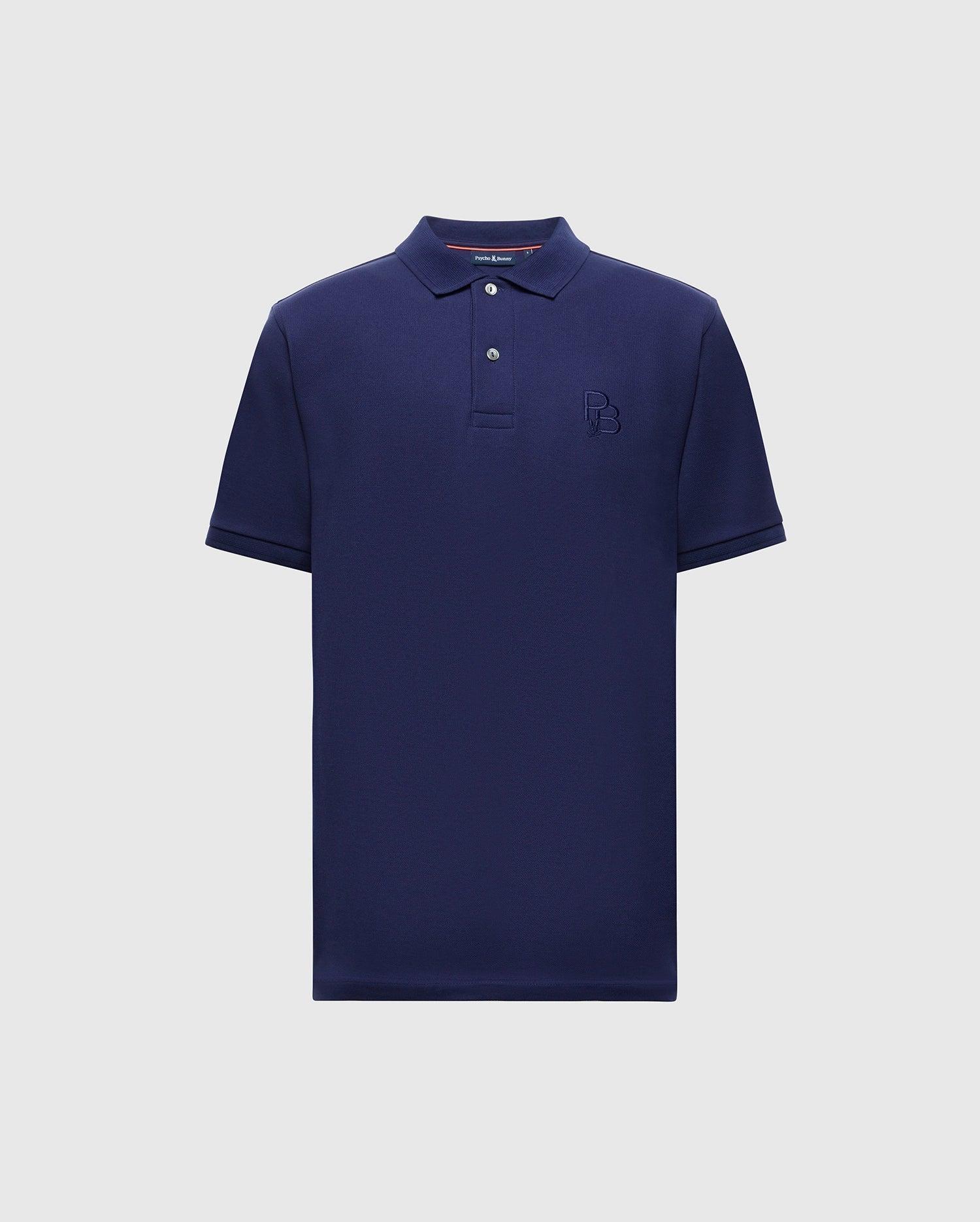 MENS NICHOLSON RIB COLLAR PIQUE POLO - B6K401F200 Product Image