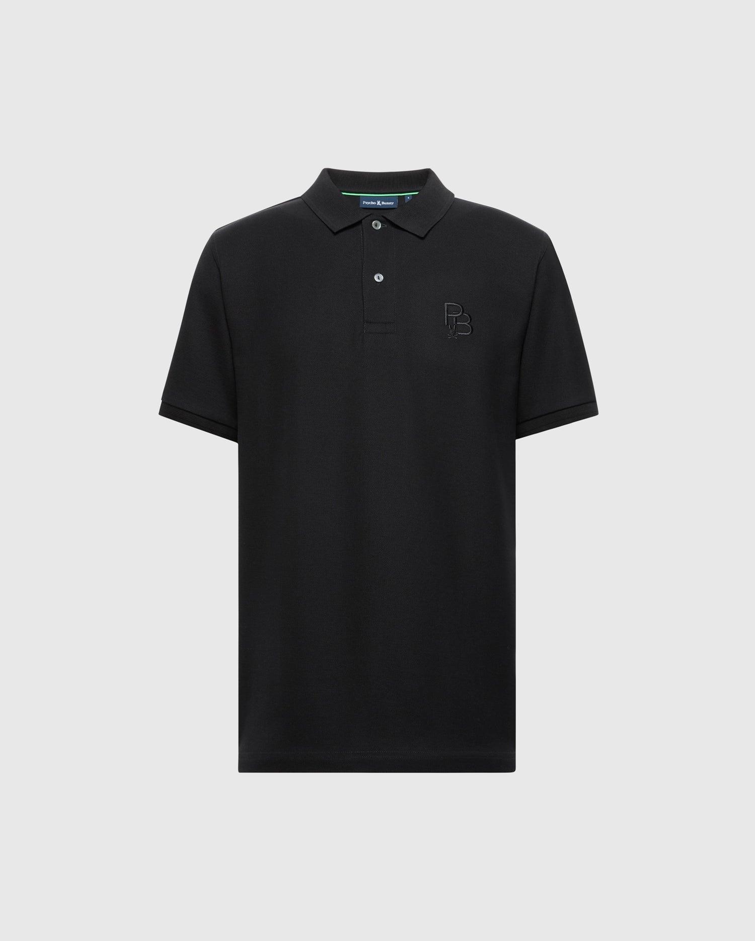 MENS NICHOLSON RIB COLLAR PIQUE POLO - B6K401F200 Product Image