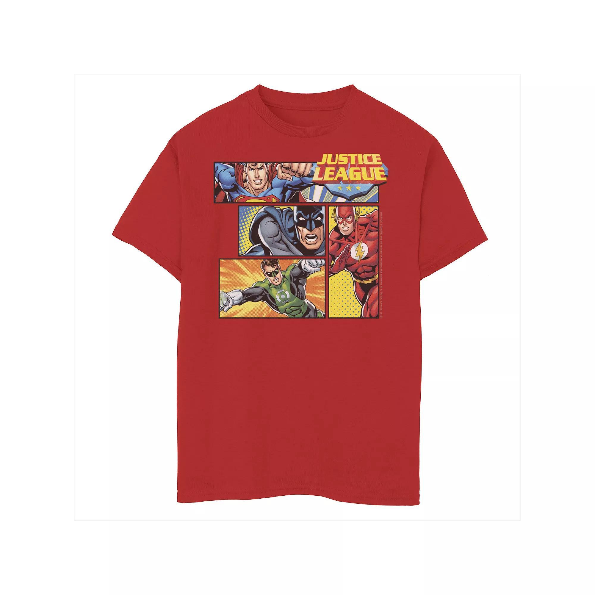 Boys 8-20 Captain Marvel '90s Style Logo Graphic Tee, Boy's, Size: XS, Black Product Image