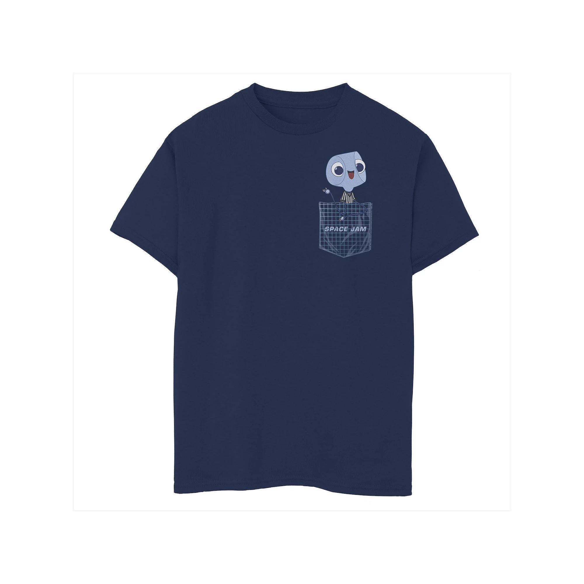 Boys 8-20 Space Jam 2 Pocket Character Portrait Graphic Tee, Boy's, Size: XL, Blue Product Image