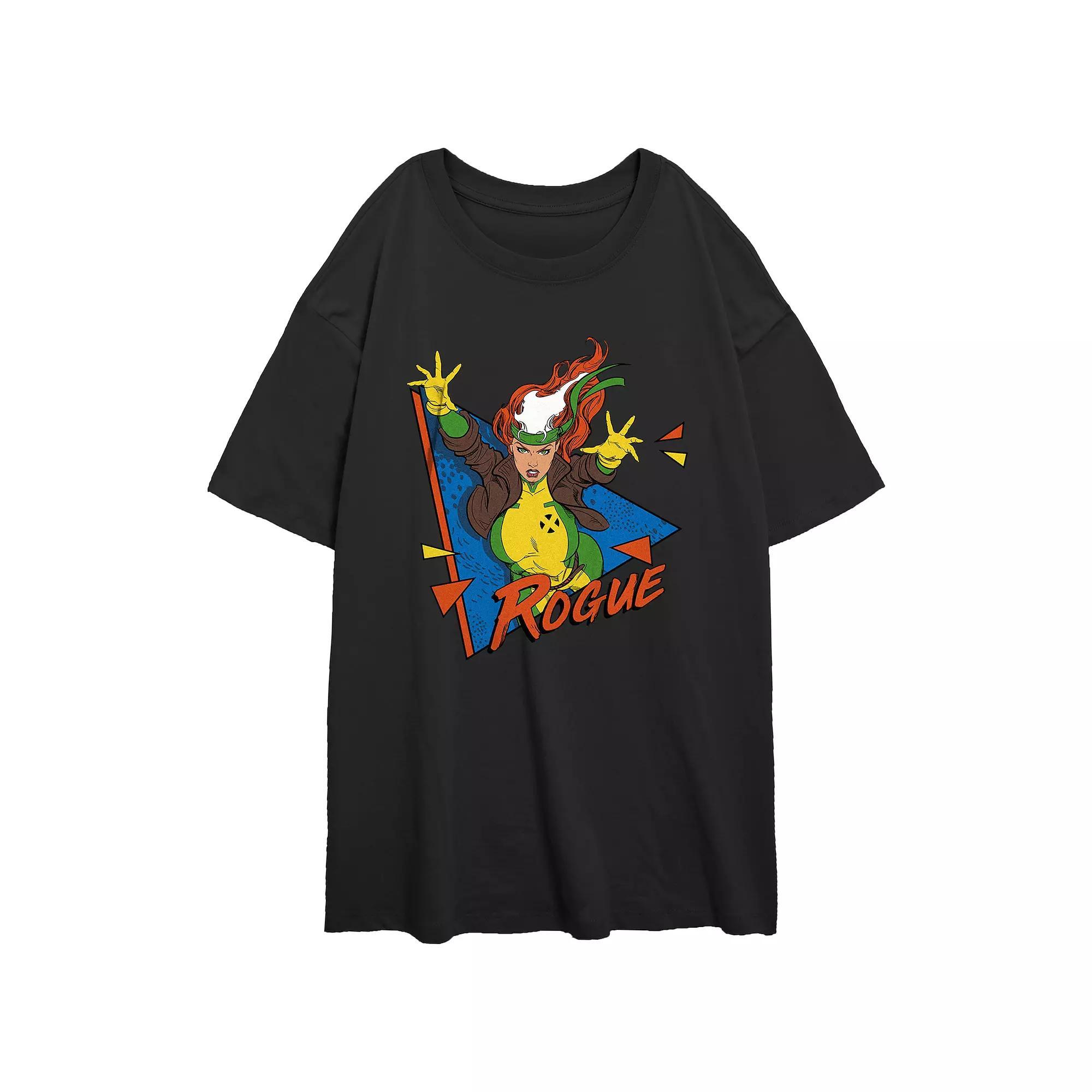 Juniors X-Men Rogue 90s Style Oversized Graphic Tee, Girls Product Image