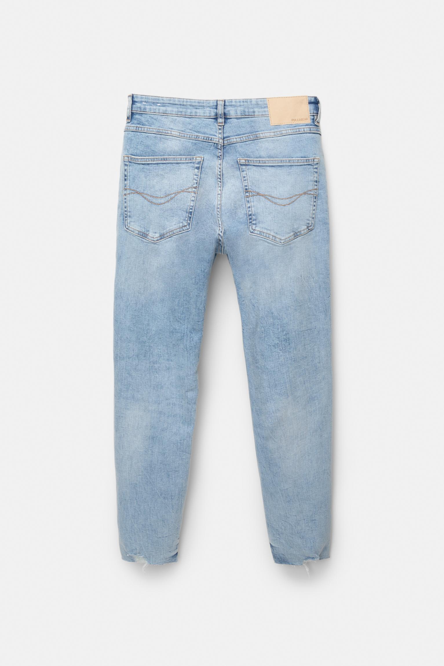 Ripped carrot fit jeans Product Image
