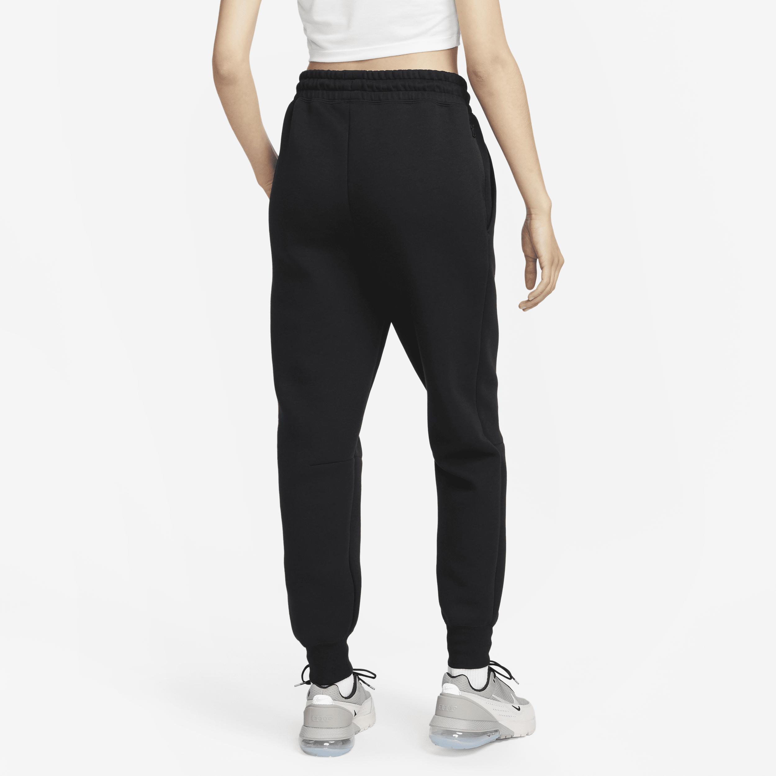 Nike Womens Sportswear Tech Fleece Jogger Pants in Black Product Image