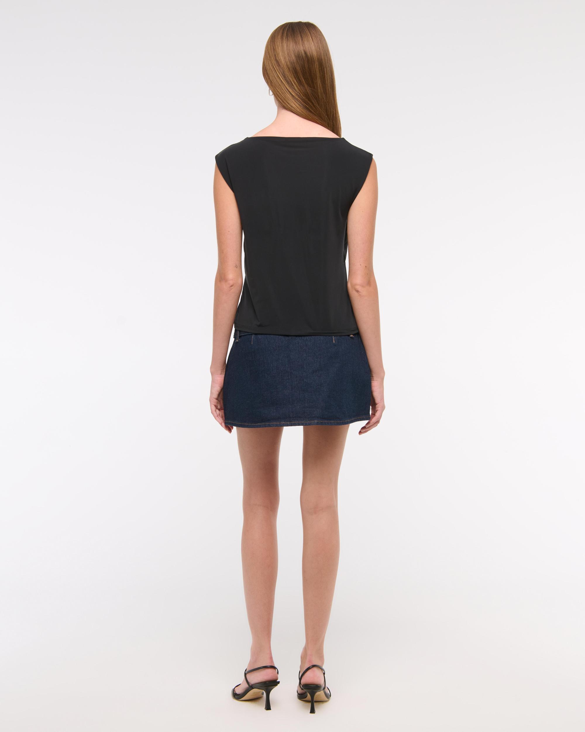 Draped Twist Top Product Image