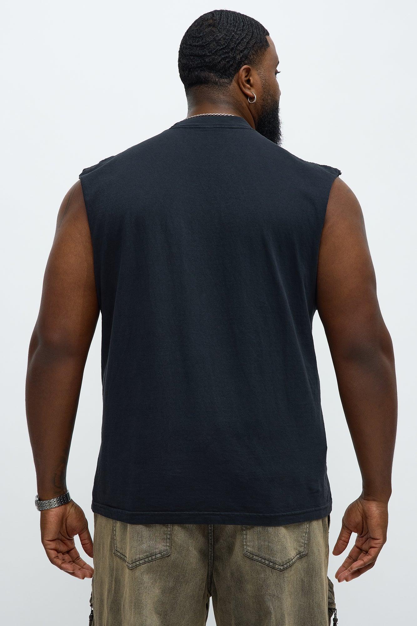 Pray For Me NYC Muscle Tee - Black Product Image