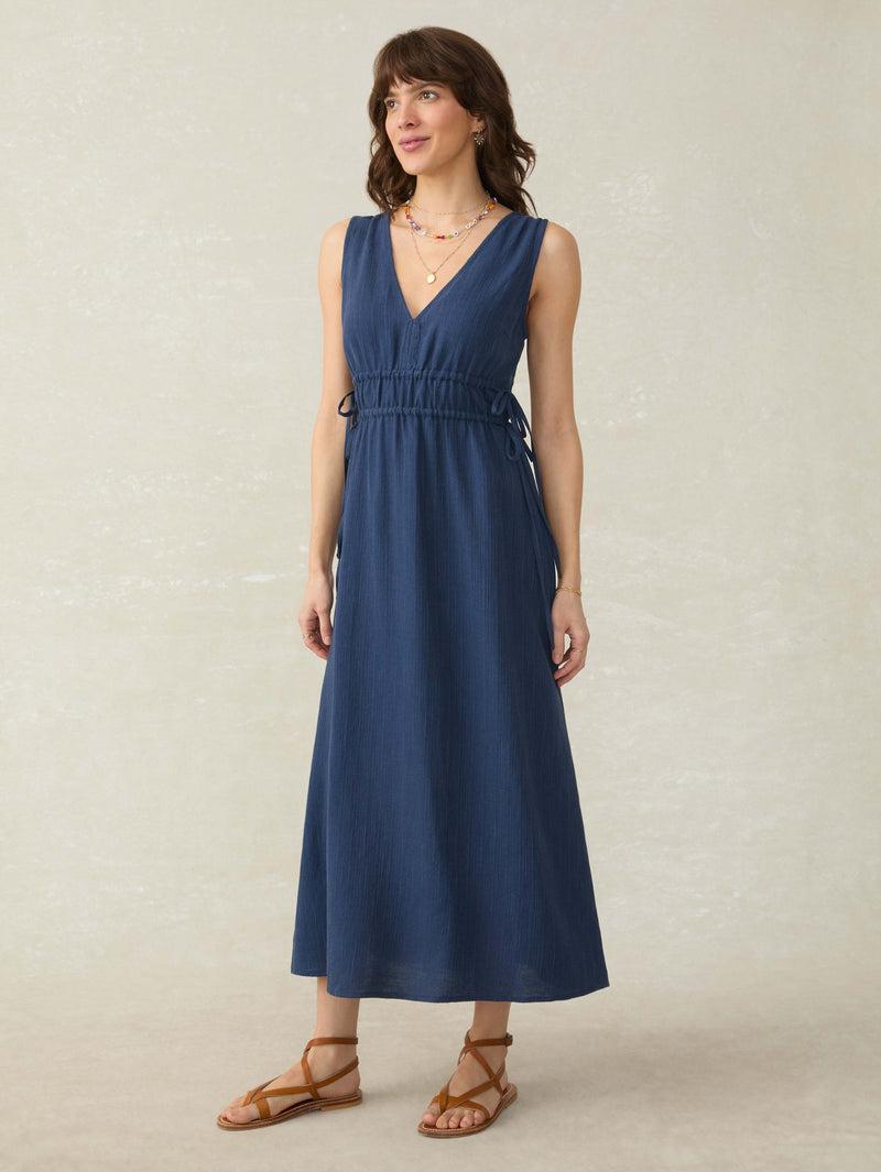 Sandbar Dress - Deep Sea Navy Product Image