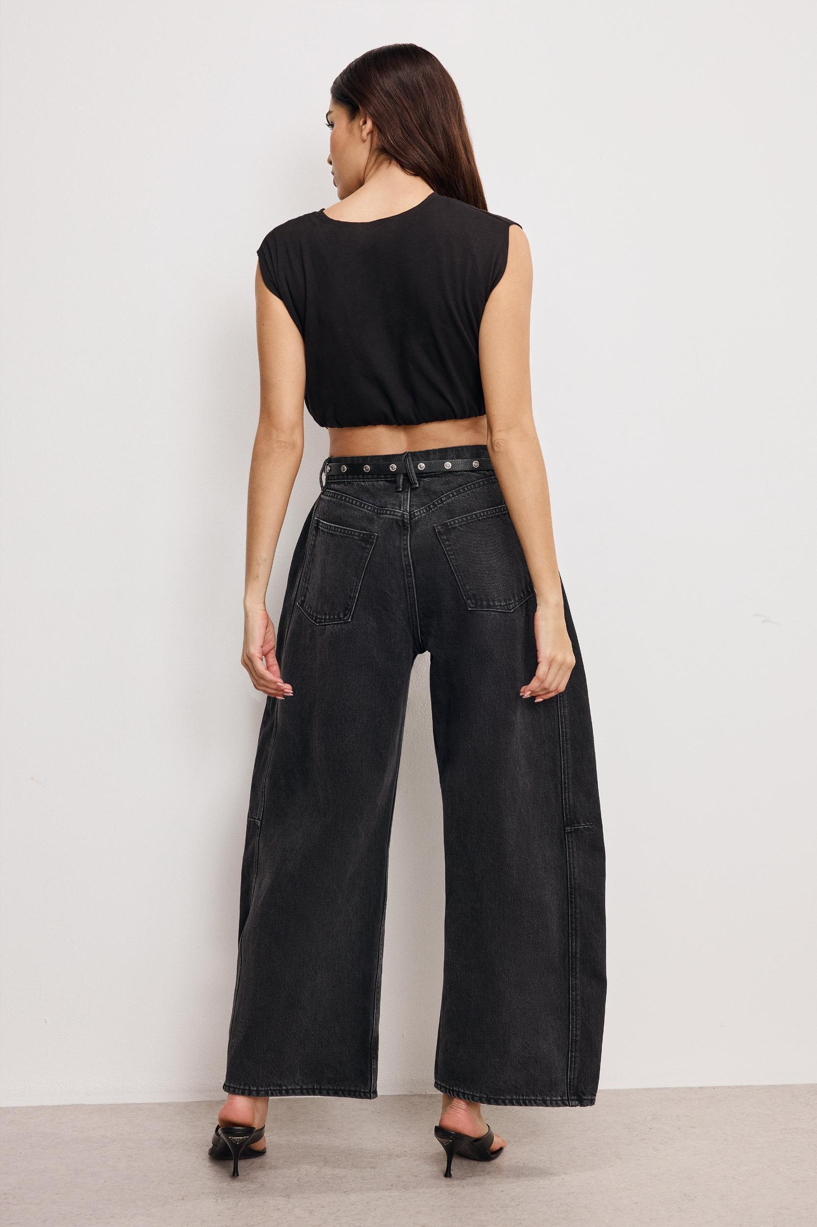 GOOD EXTREME BARREL JEANS | BLACK373 Product Image