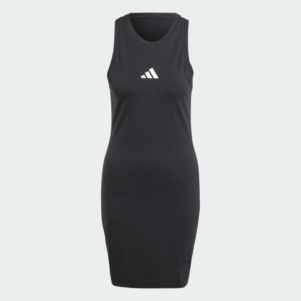 adidas Future Icons Small Logo Dress Black M Womens Product Image