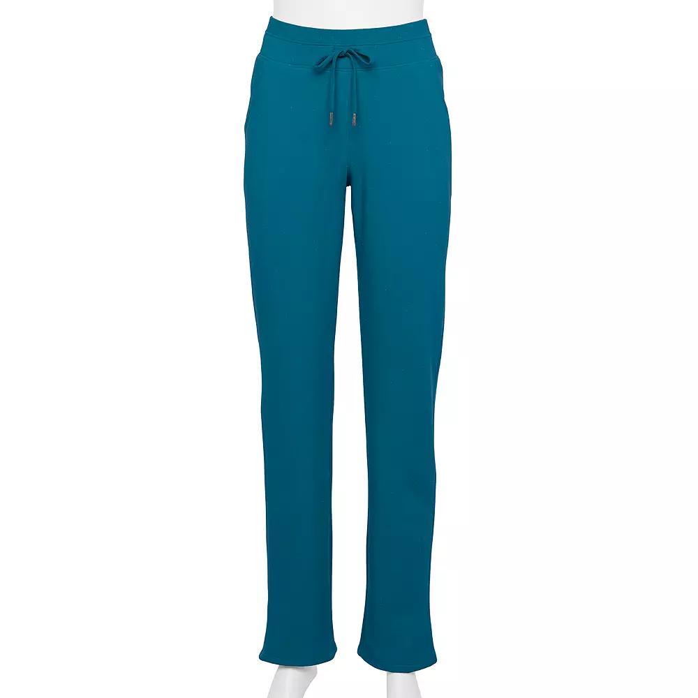 Petite Tek Gear® Ultrasoft Fleece Pants, Women's, Size: Medium Petite, Blue Crayon Product Image