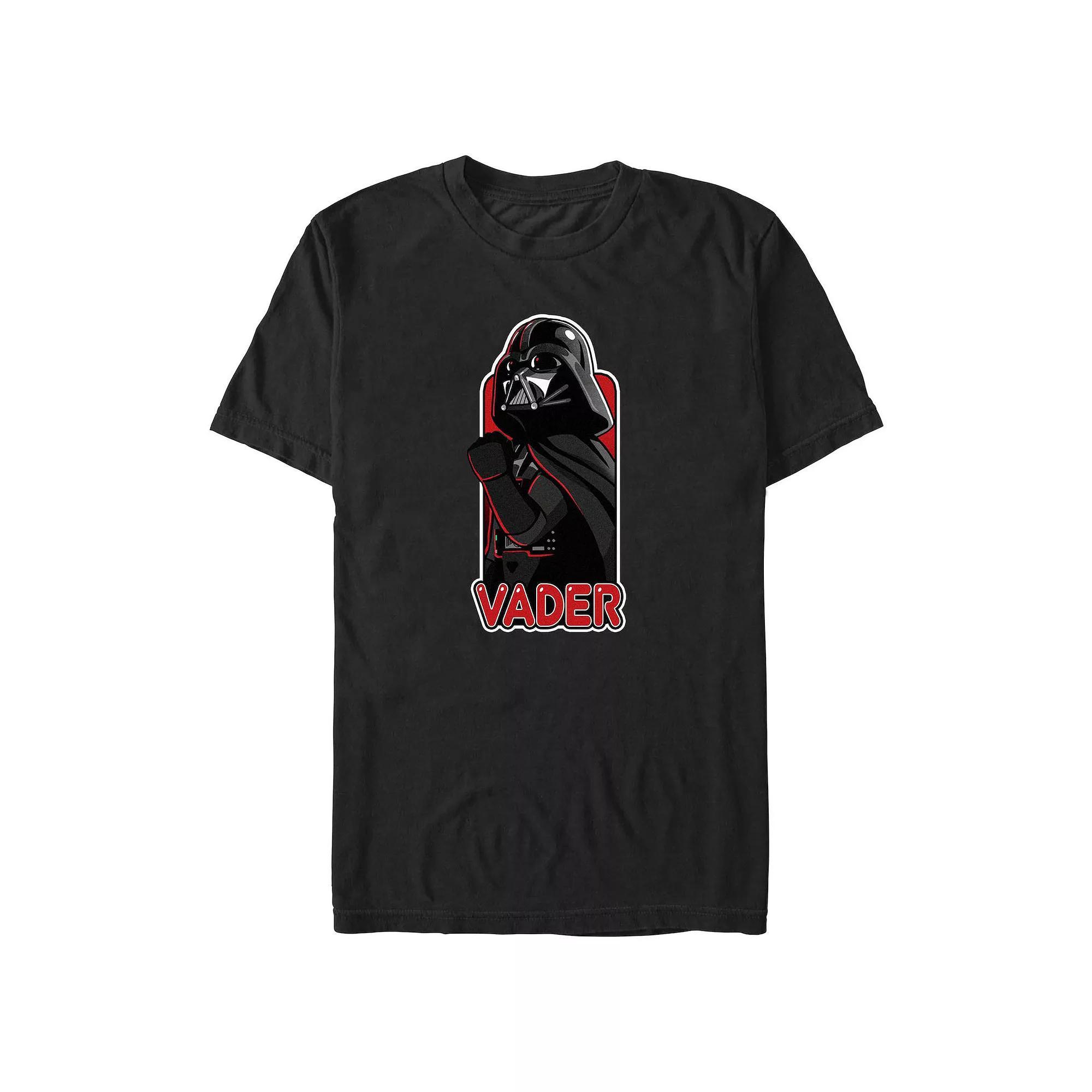 Big & Tall Star Wars Funny Darth Vader Graphic Tee, Men's, Size: 5XL, Black Product Image