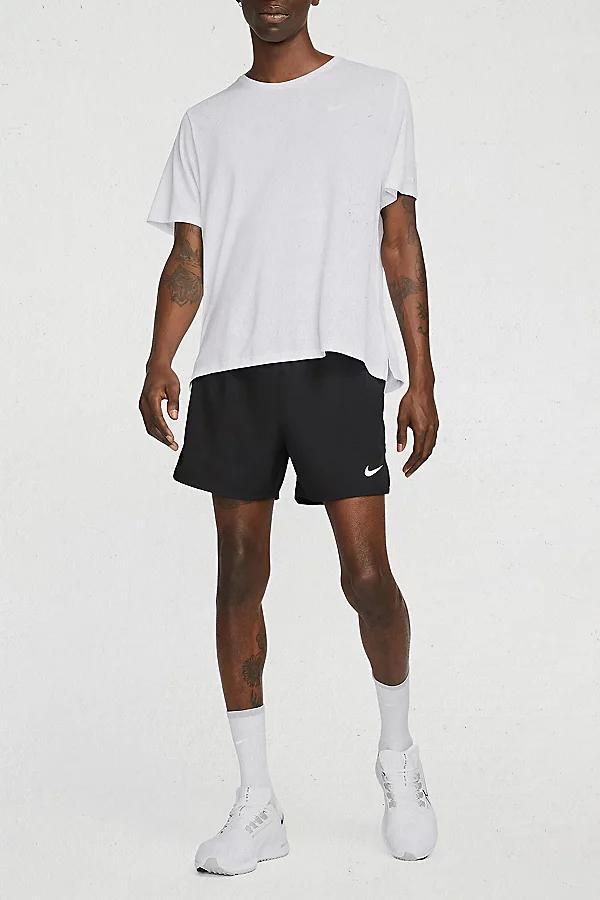 Nike Mens Dri-FIT Challenger 5 Brief-Lined Training Shorts in Black Product Image
