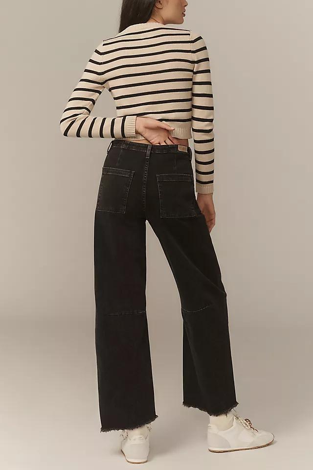 Le Jean Utility Soft Barrel Mid-Rise Jeans Product Image