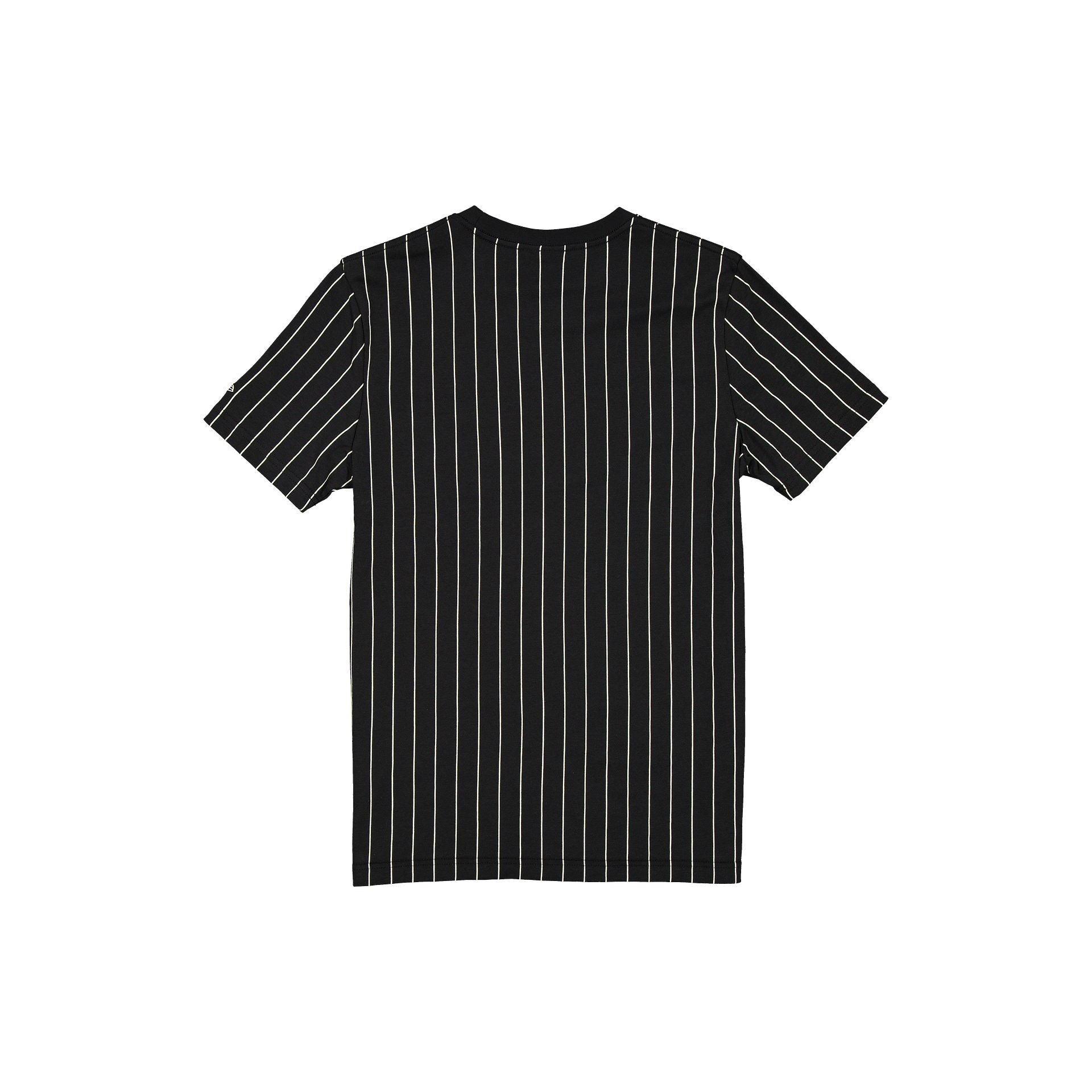Vegas Golden Knights Throwback Pinstripe Wordmark T-Shirt Male Product Image