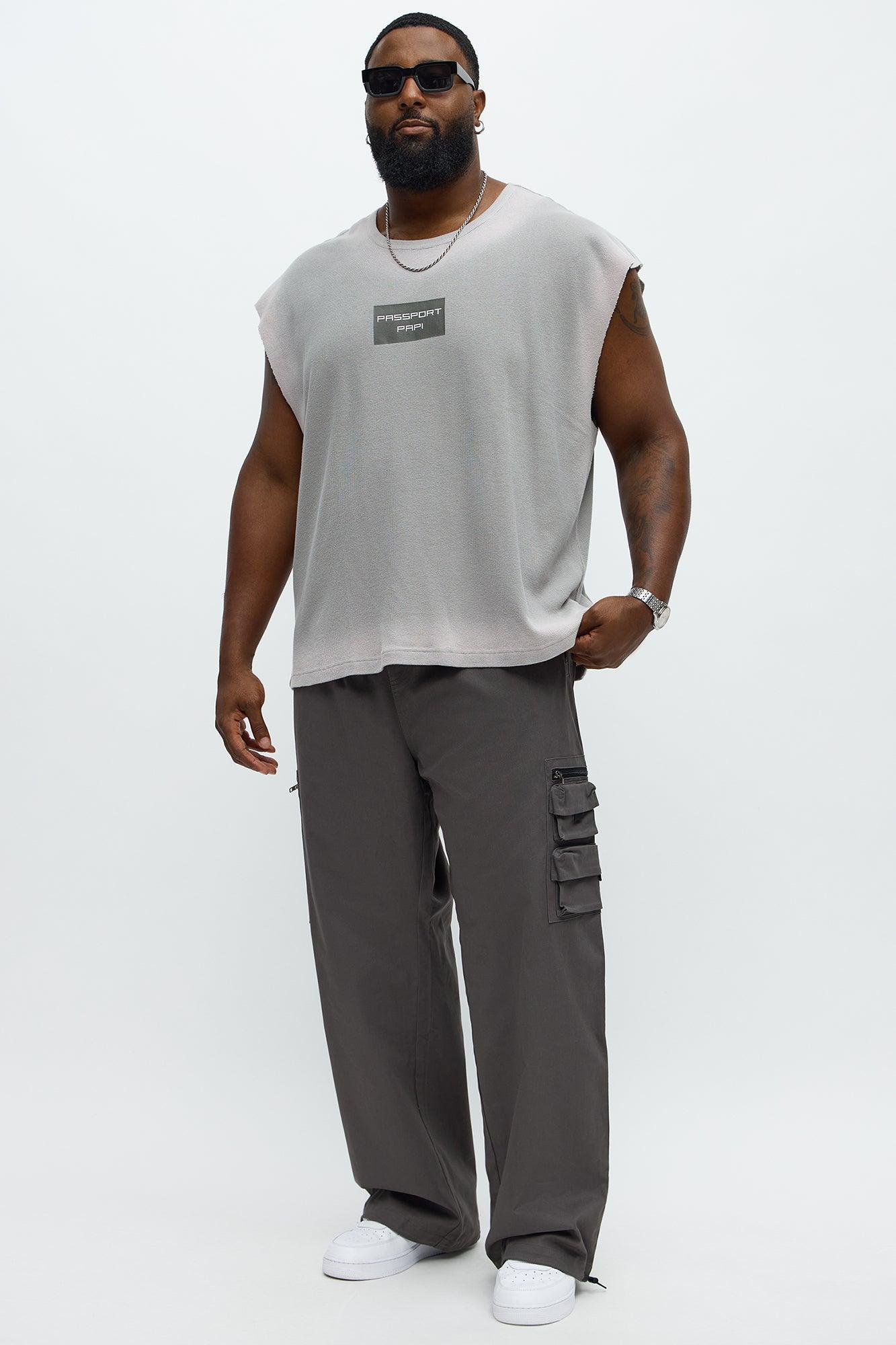 Straight Stay Busy Utility Pant - Charcoal Product Image