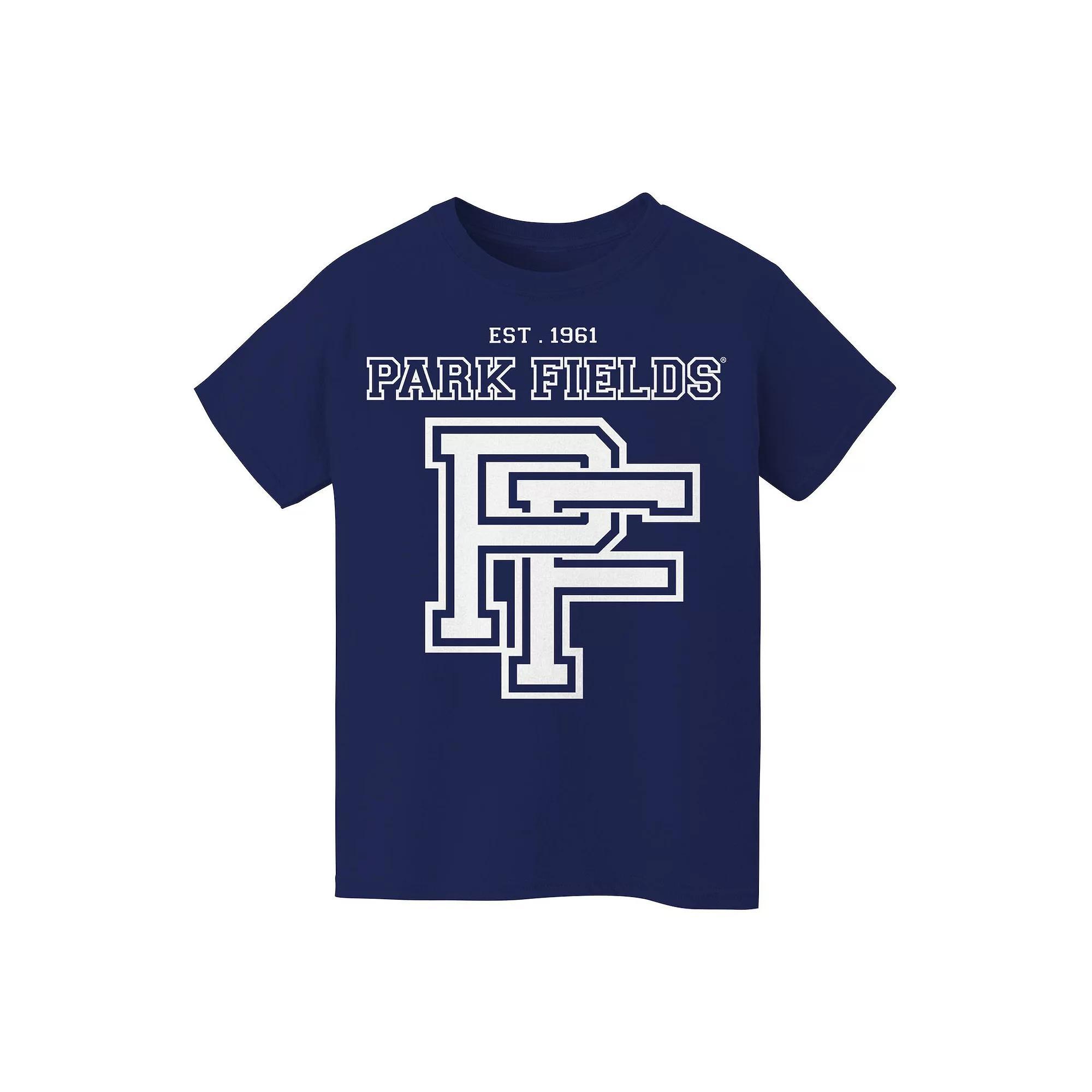 Kid's 8-20 PF Icon Graphic Tee, Boy's, Size: Medium, Blue Product Image