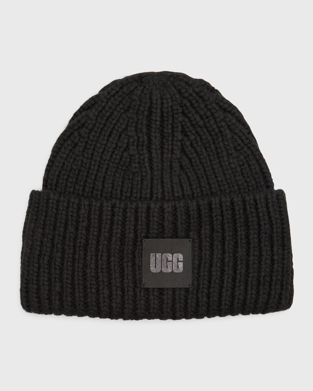 Mens Unisex Chunky Rib-Knit Beanie Product Image