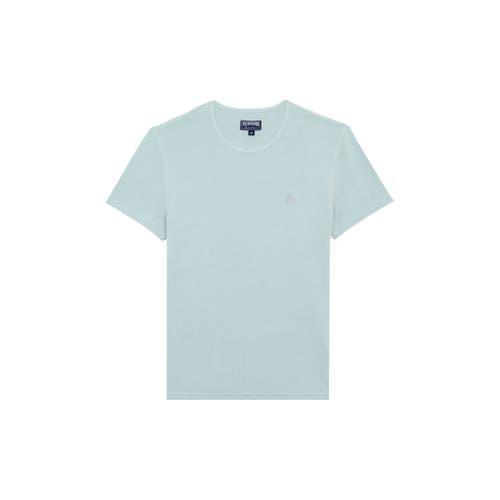 Vilebrequin Men's Terry T-Shirt in Pacific at Nordstrom, Size Medium Product Image
