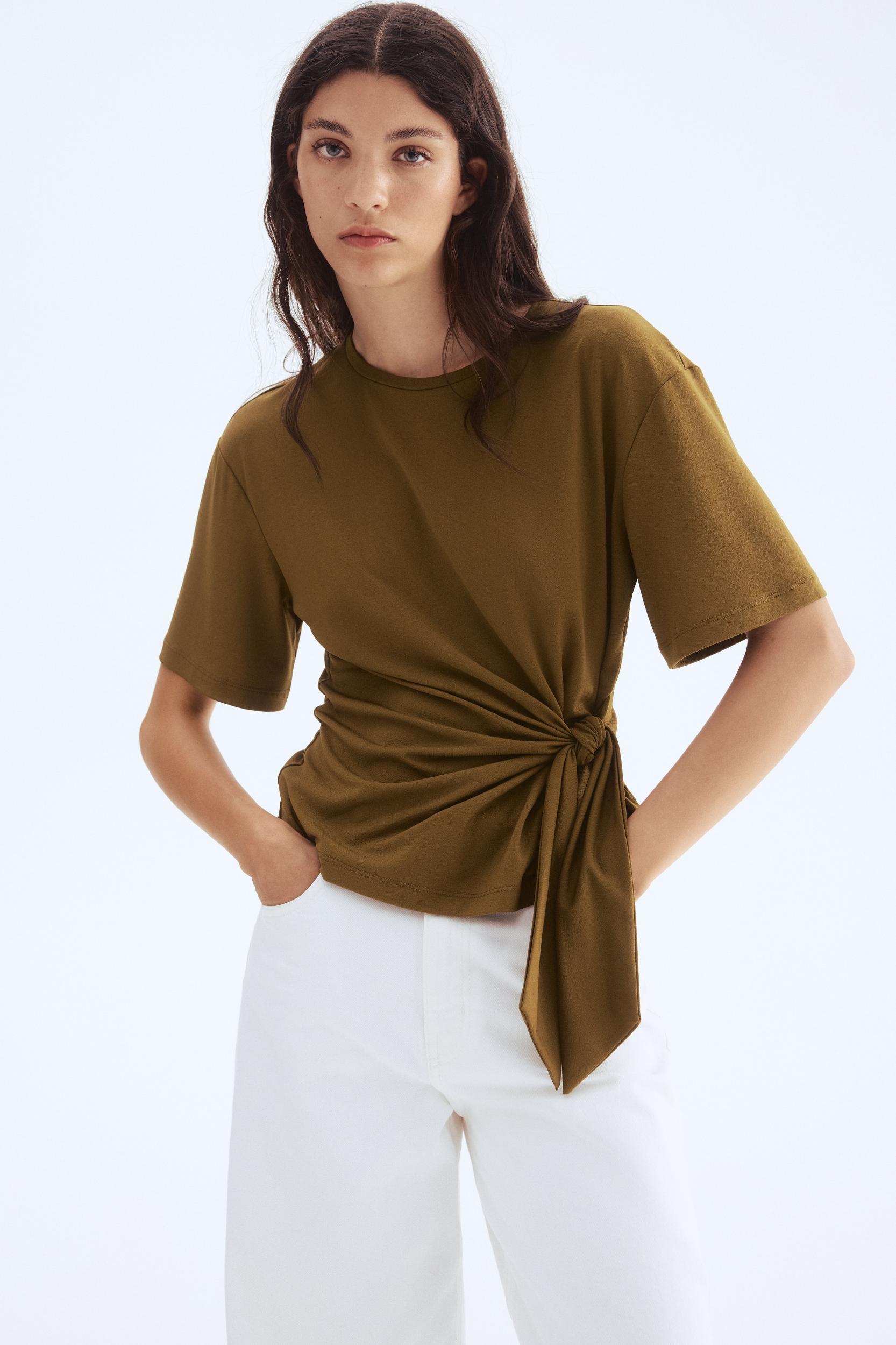 Tie-Detail Top Product Image