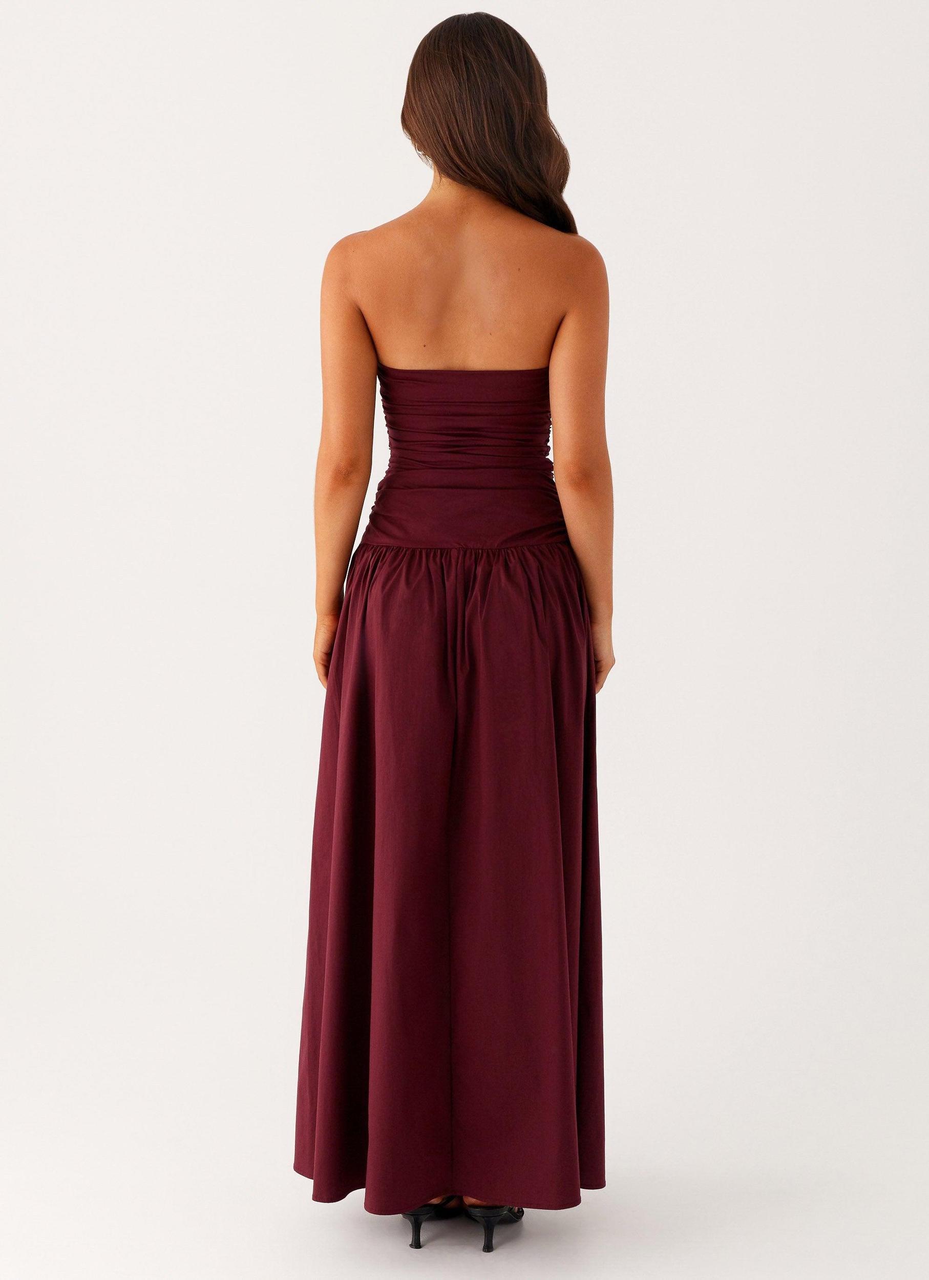 Carmel Maxi Dress - Mulberry Product Image