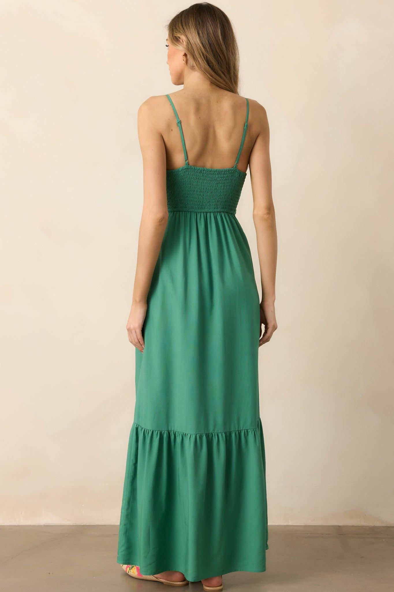 Z Supply Winslet Botanical Green Maxi Dress Product Image