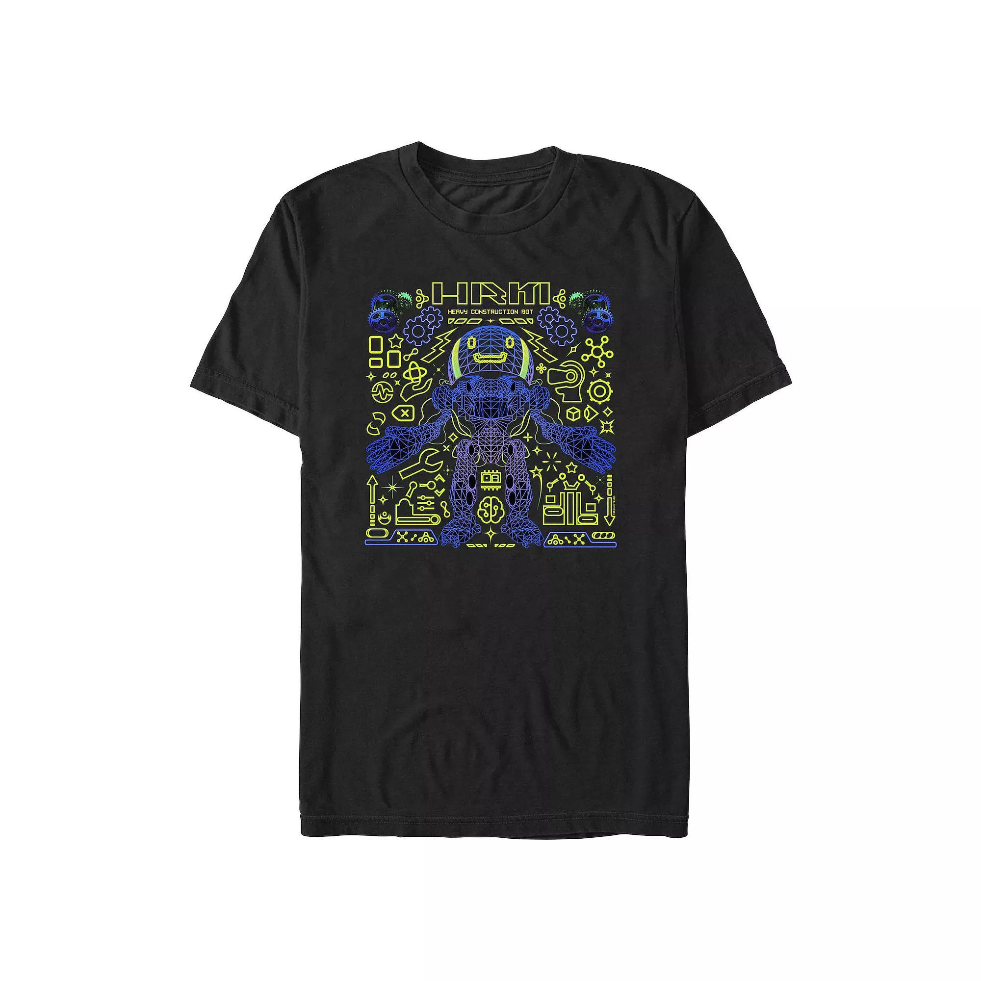 Men's The Electric State Heavy Construction Bot Graphic Tee, Size: Large, Black Product Image