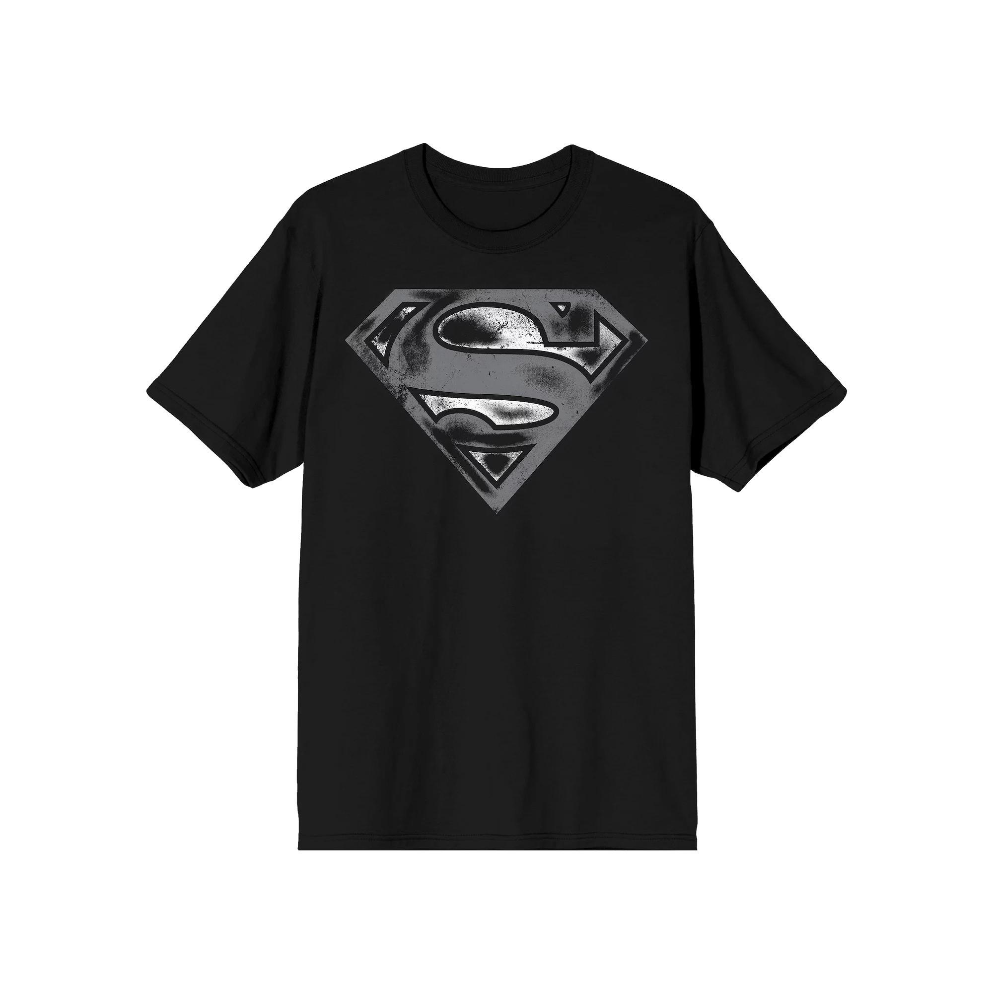 Men's Superman S Symbol Tee, Size: XL, Black Product Image