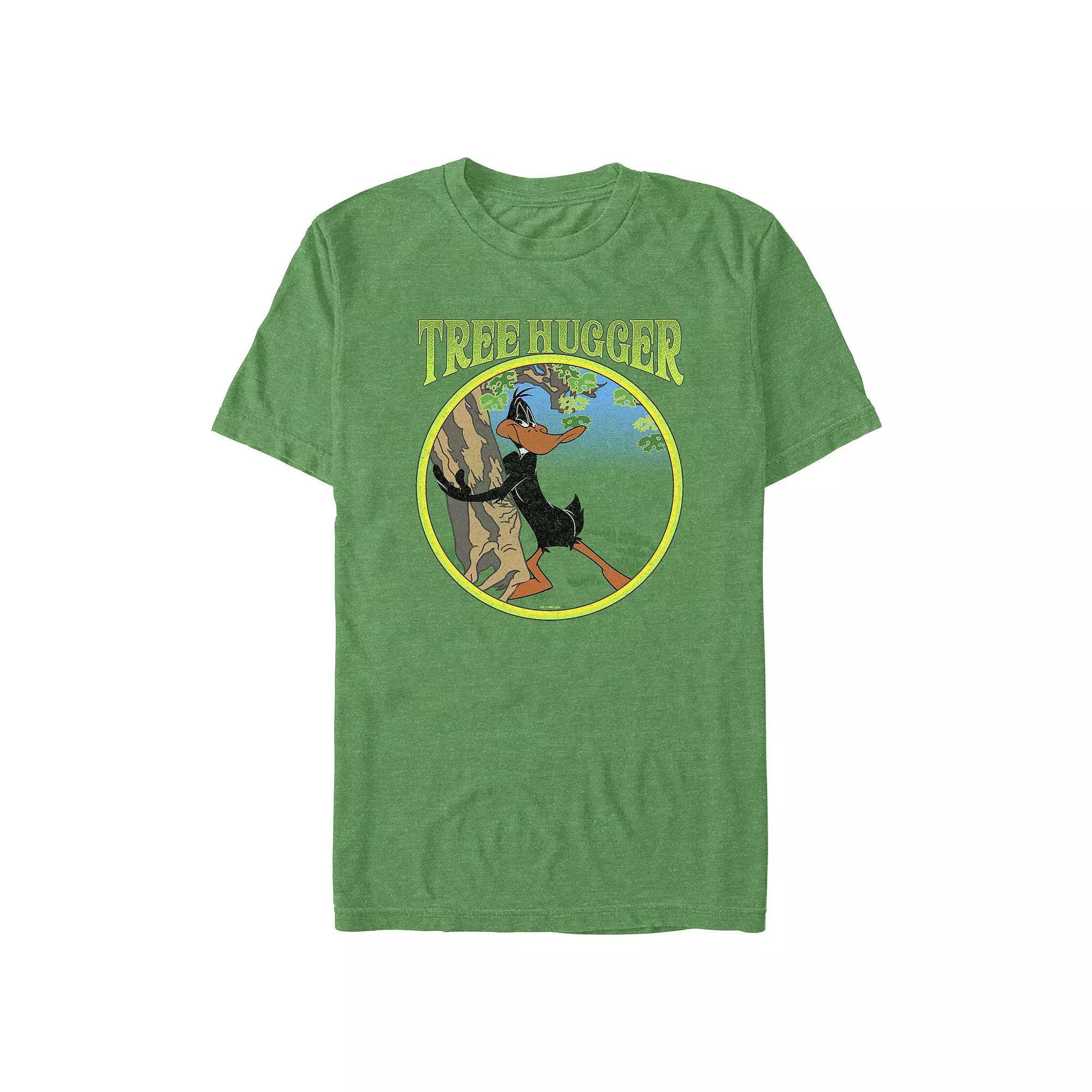 Big & Tall Tree Hugger Graphic Tee, Men's, Size: 5XL, Kelly Grey Product Image